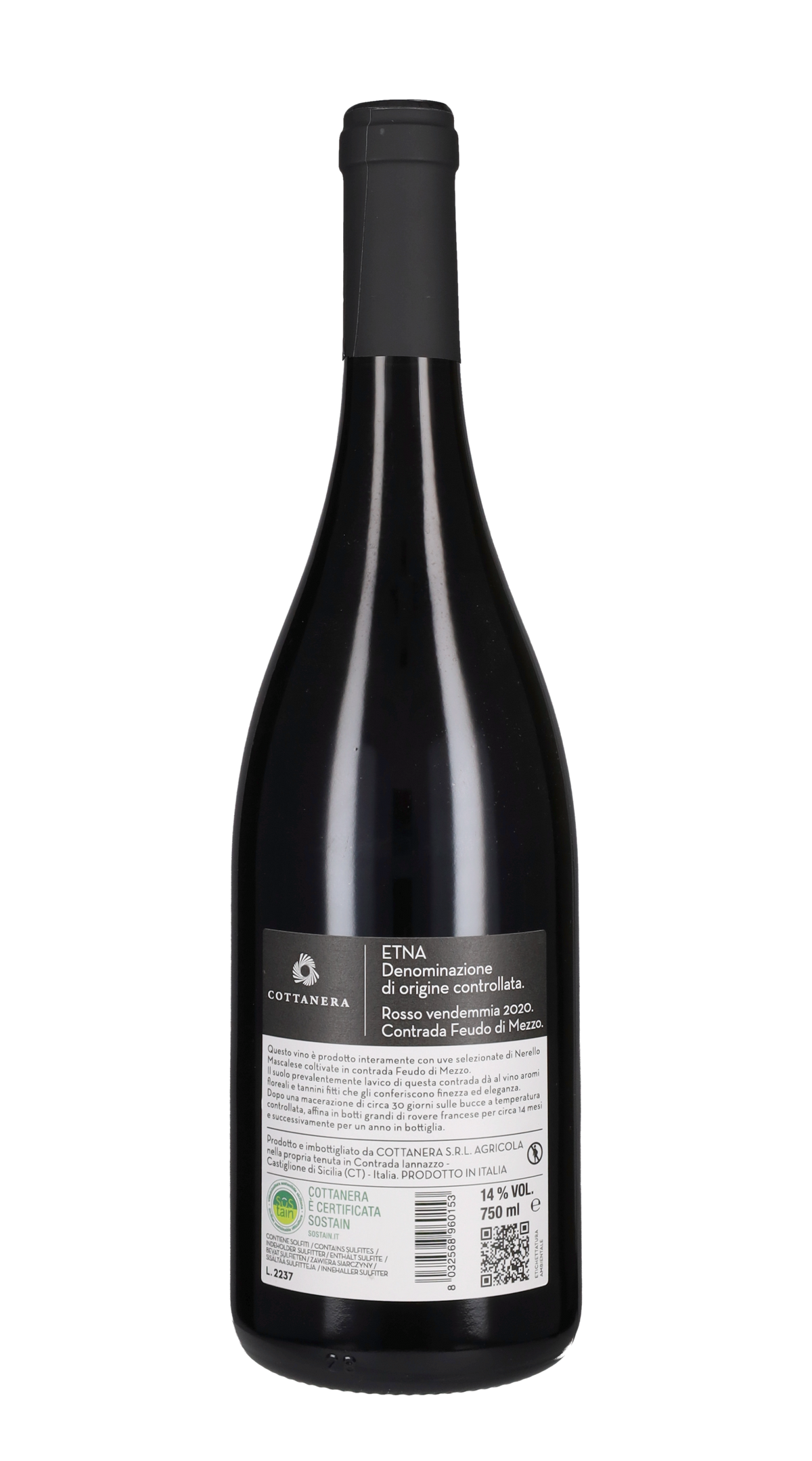 Etna Rosso 'Contrada Feudo di Mezzo' Cottanera 2020