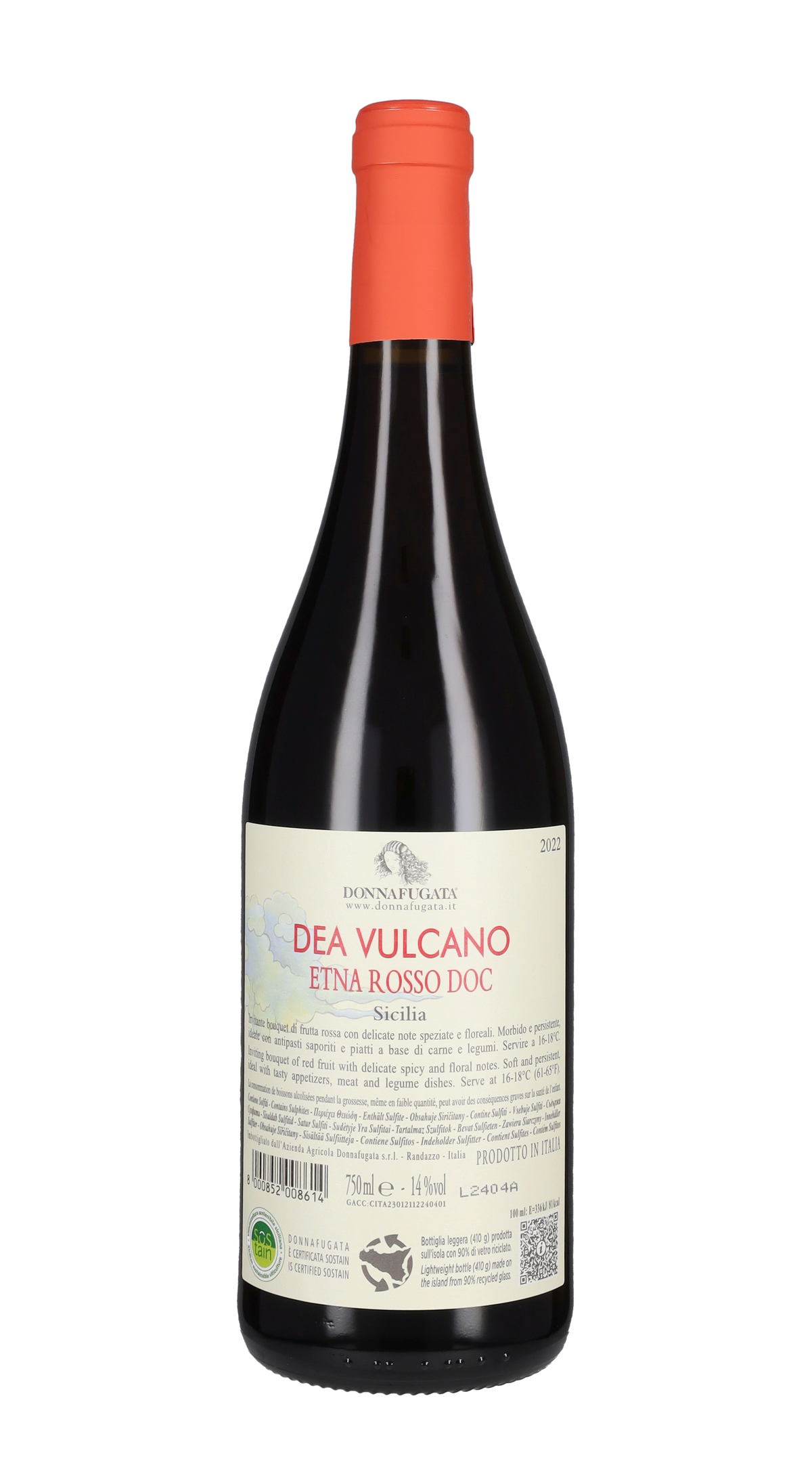 Etna Rosso 'Dea Vulcano' Donnafugata 2022