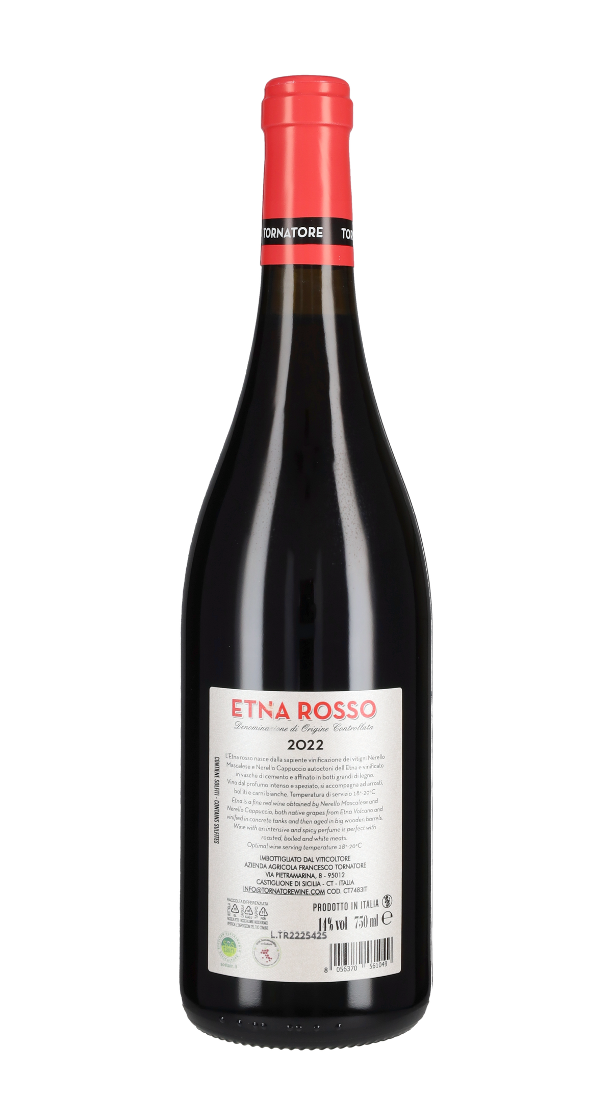 Etna Rosso Tornatore 2022
