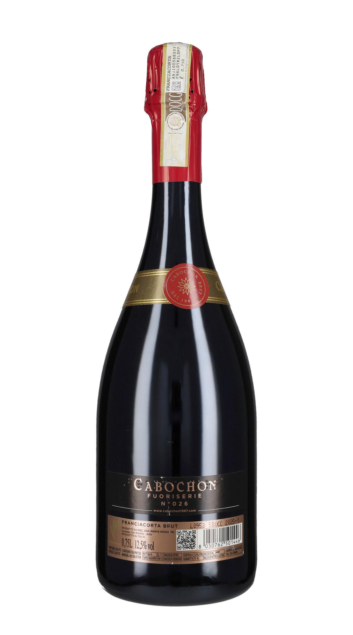 Franciacorta Brut 'Cabochon Fuoriserie N° 026' Monte Rossa