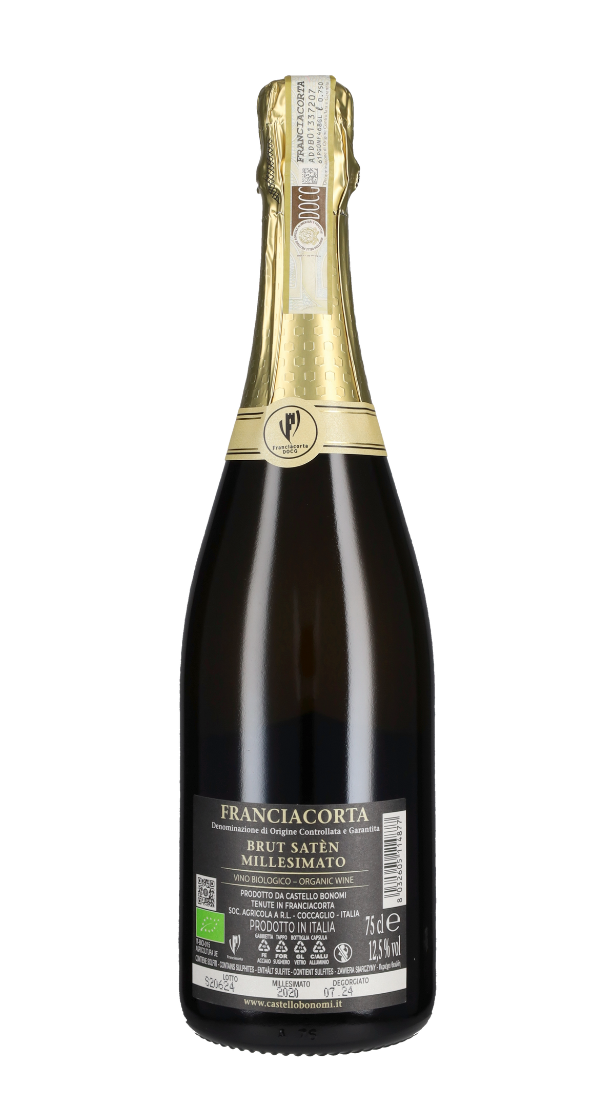 Franciacorta Brut Saten Castello Bonomi 2020