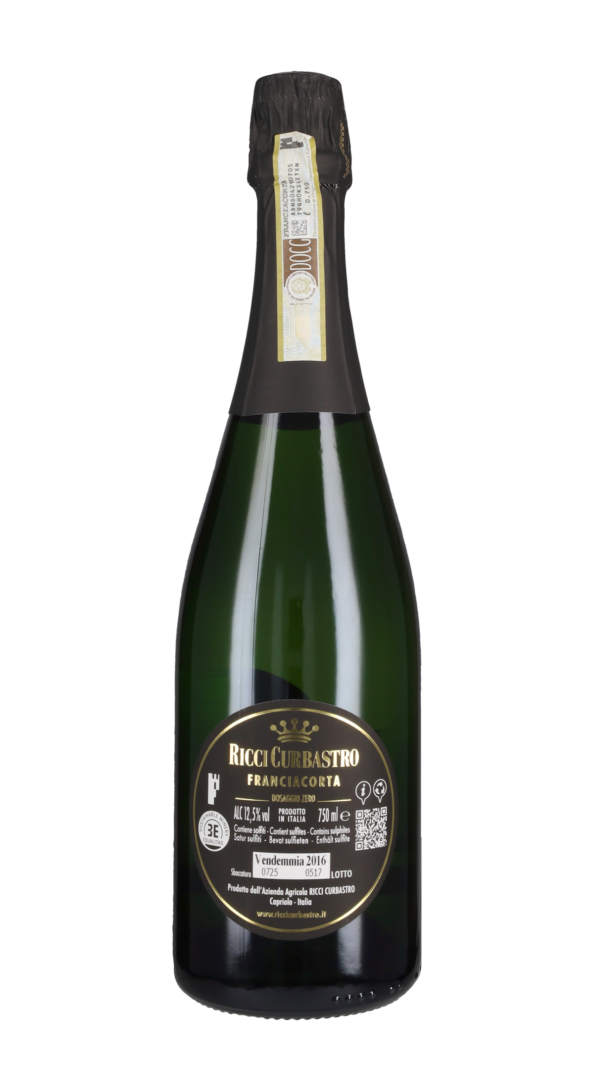 Franciacorta Dosaggio Zero 'Gualberto' Ricci Curbastro 2016