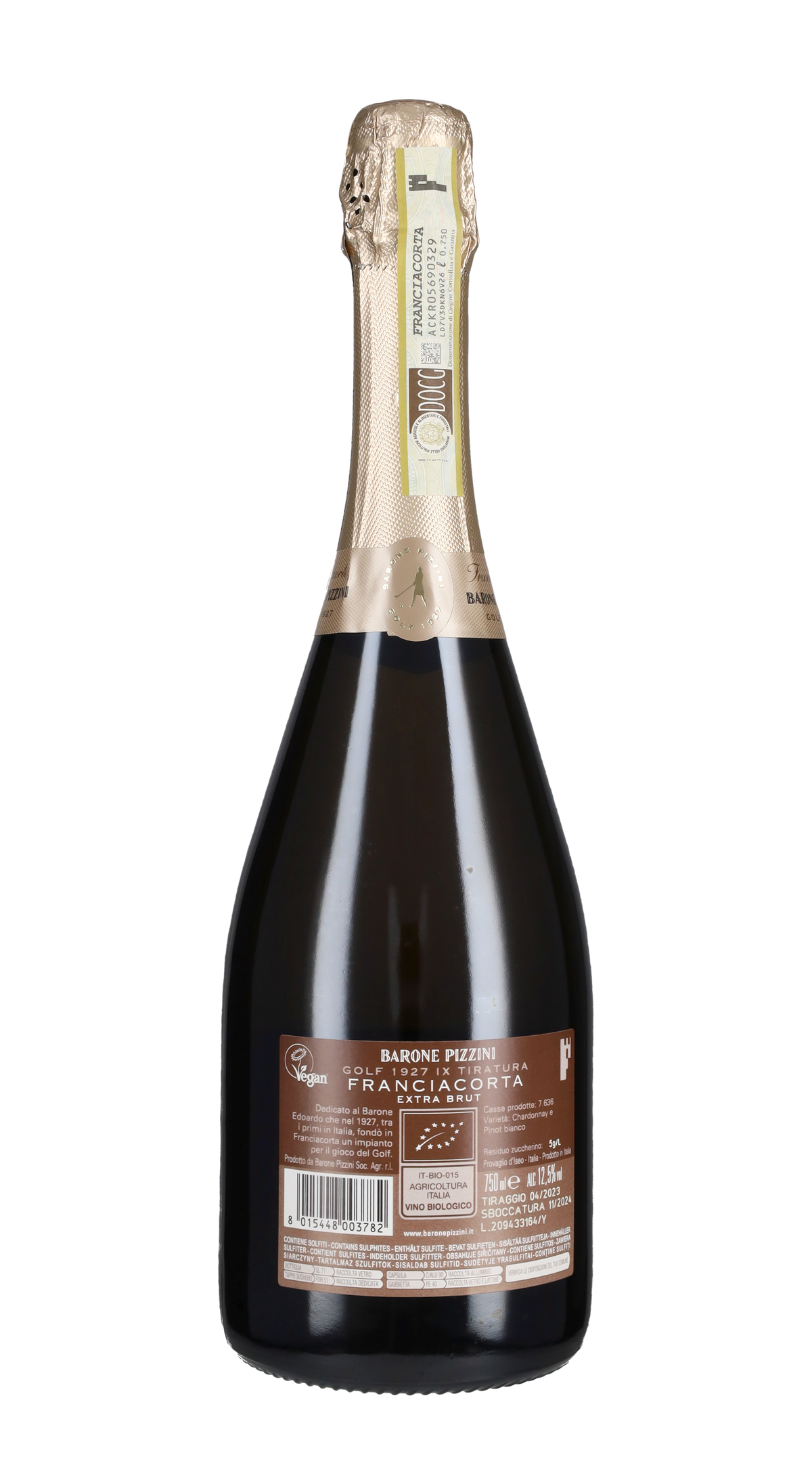 Franciacorta Extra Brut 'Golf 1927' Barone Pizzini