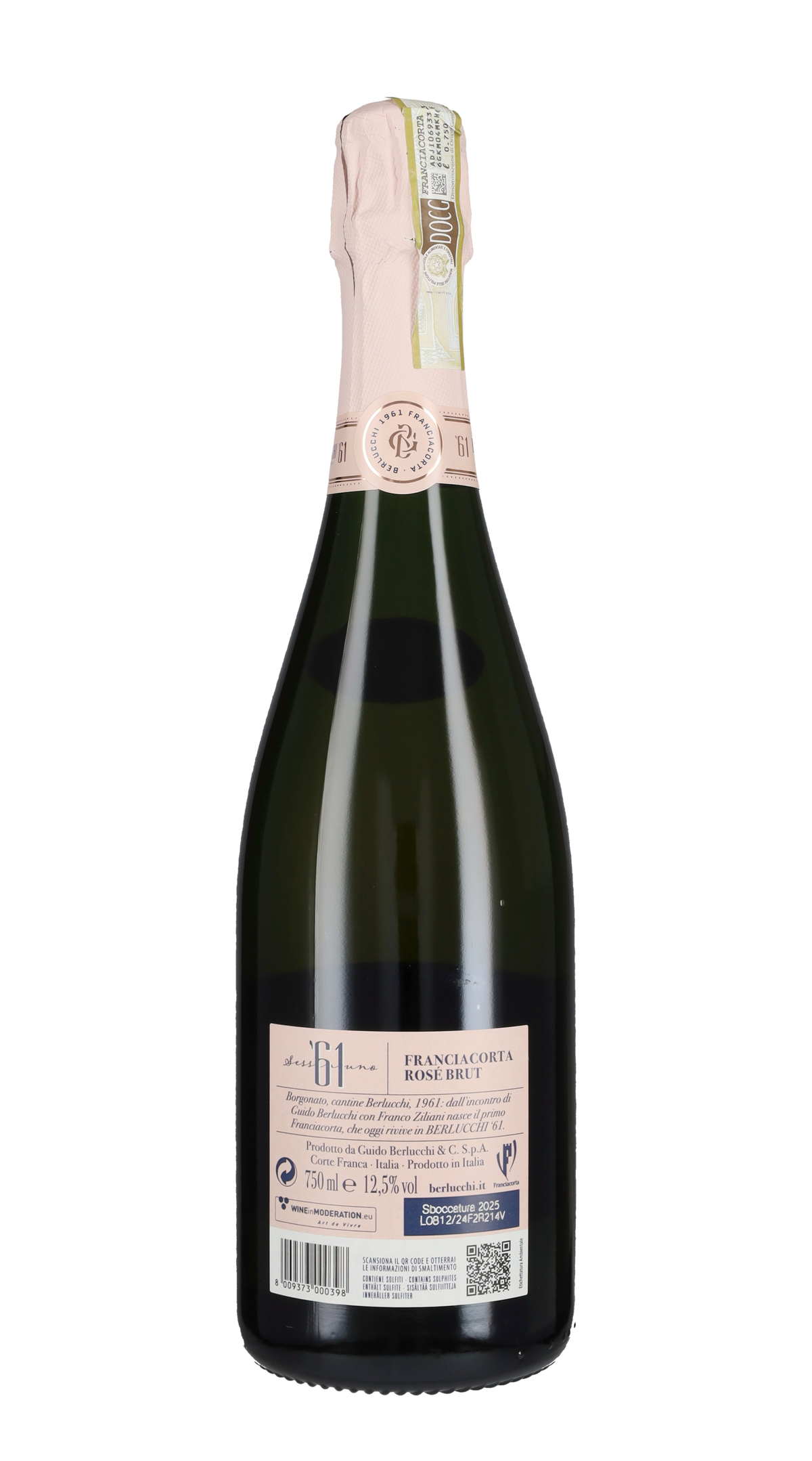 Franciacorta Rosé Brut 61 Berlucchi