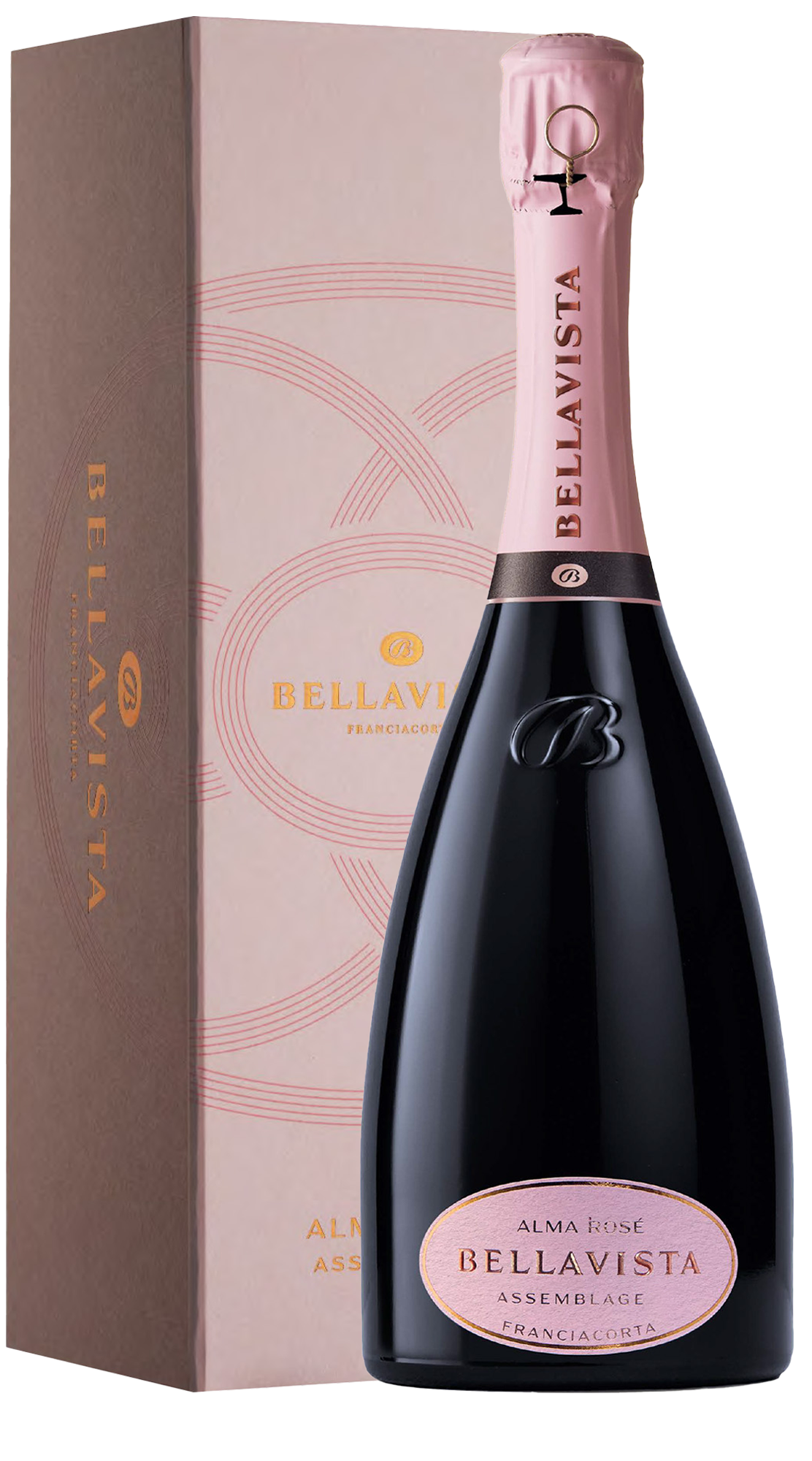 Franciacorta Rosé Extra Brut 'Alma Assemblage 2' Magnum (Confezione)