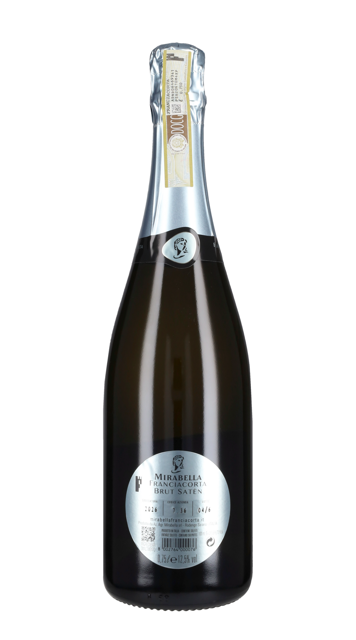 Franciacorta Saten Millesimato Mirabella 2022