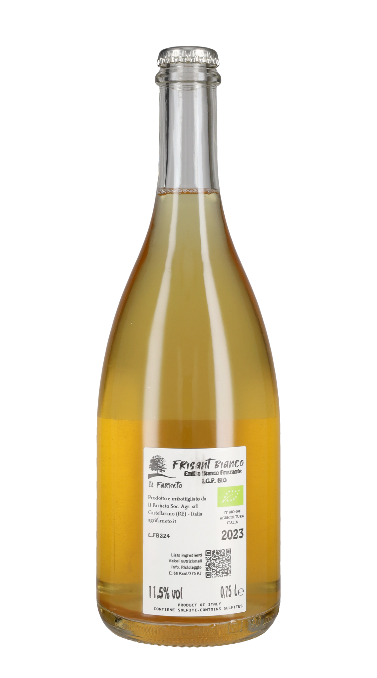 Frisant Bianco Sui Lieviti Rio Rocca - Il Farneto