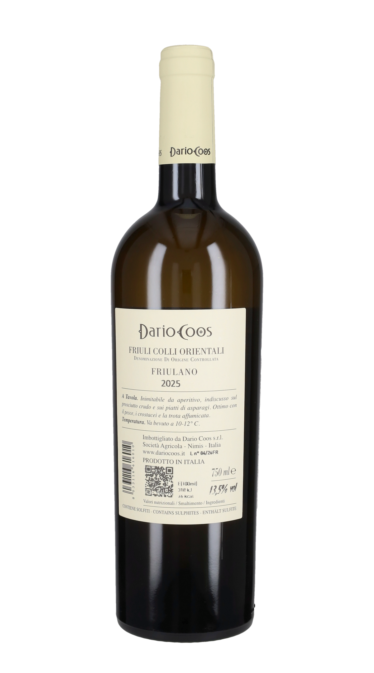 Friulano Dario Coos 2025