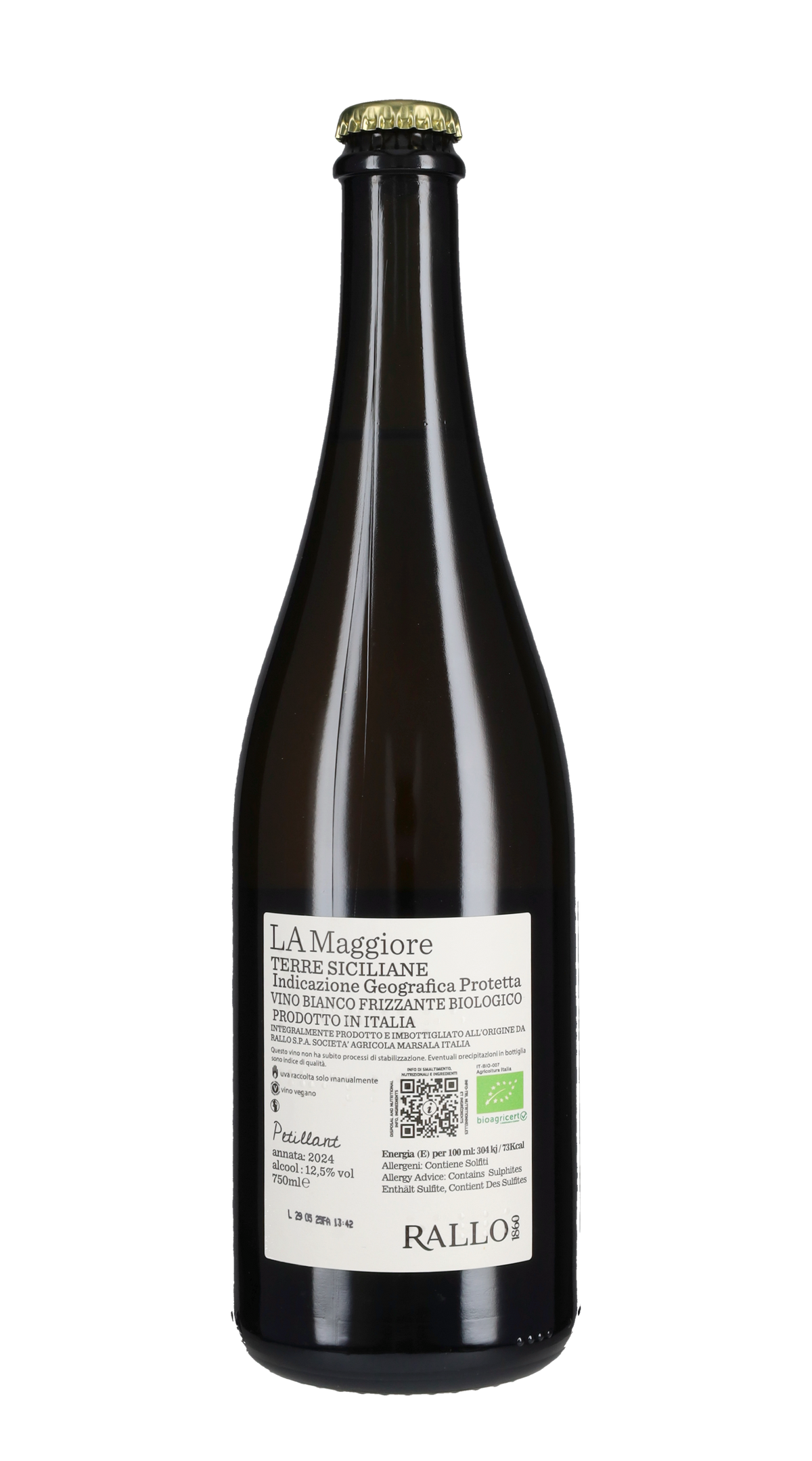 Frizzante Bianco 'La Maggiore' Rallo 2024