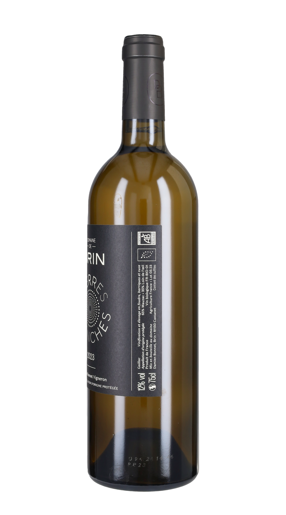 Gaillac Blanc 'Pierres Blanches' Domaine de Brin 2023