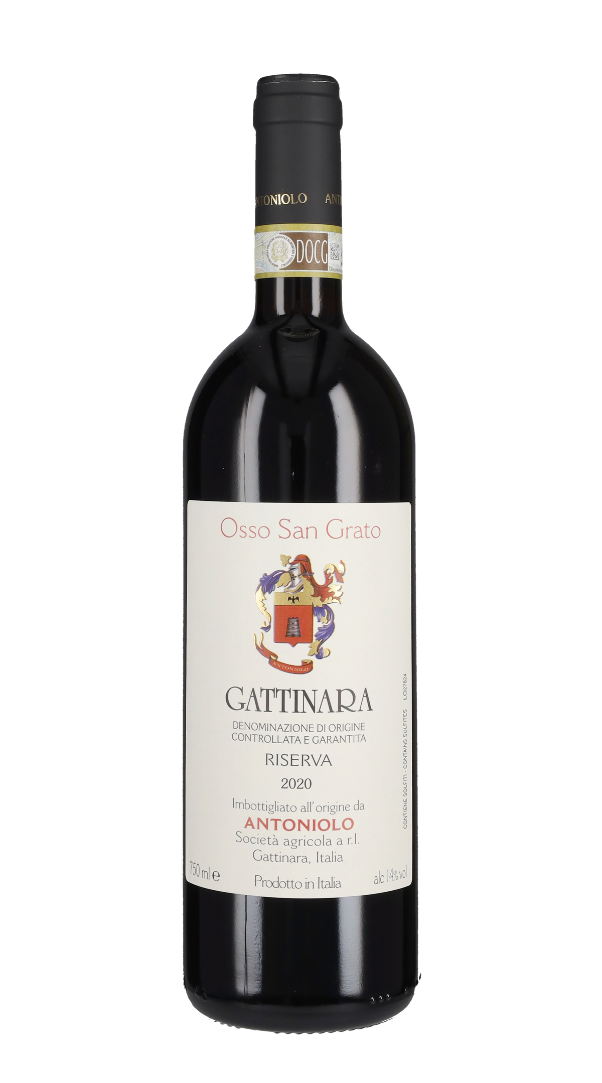 Gattinara Riserva 'Osso San Grato' Antoniolo 2020