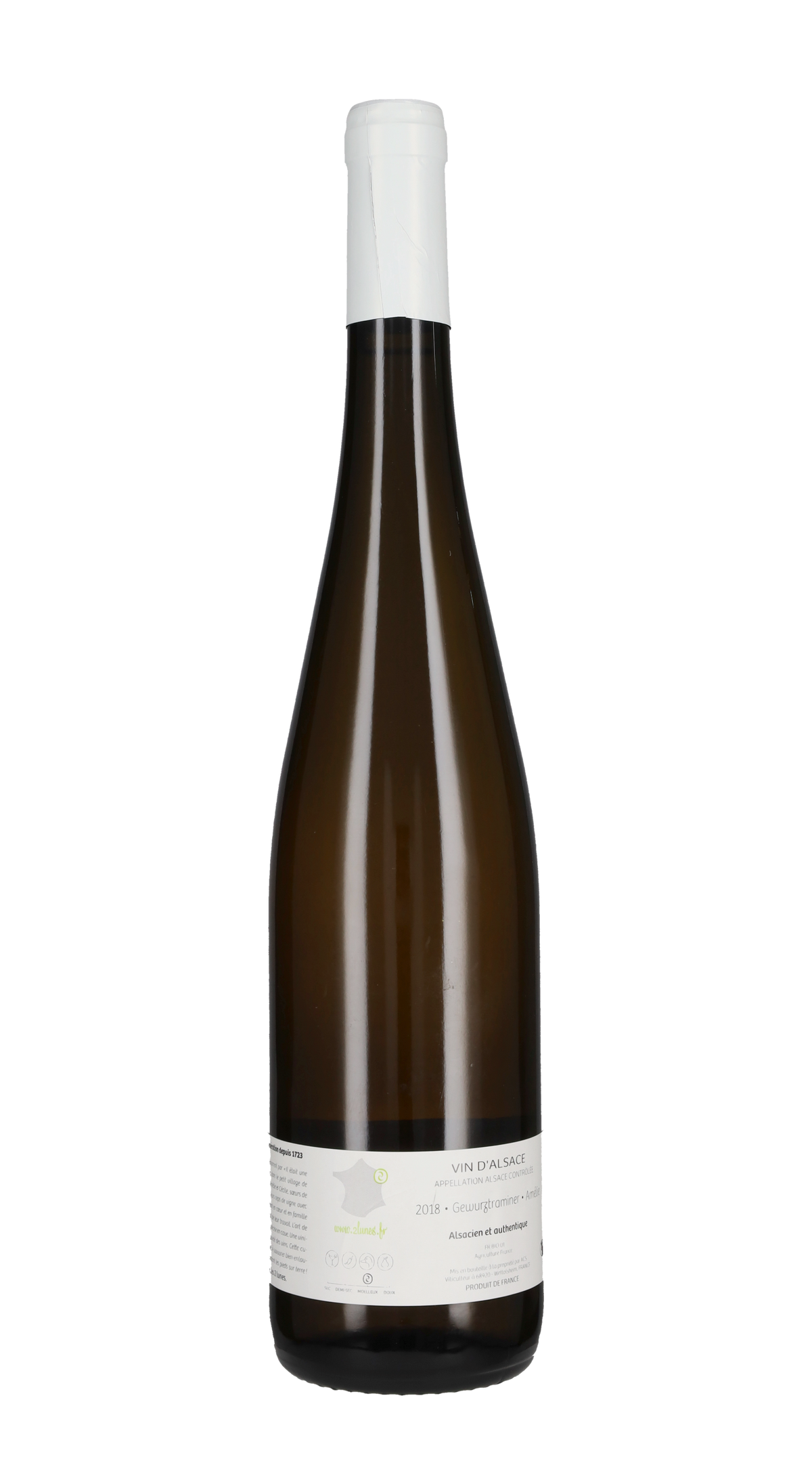 Gewurtztraminer 'Amelie' Vignoble Des 2 Lunes 2018