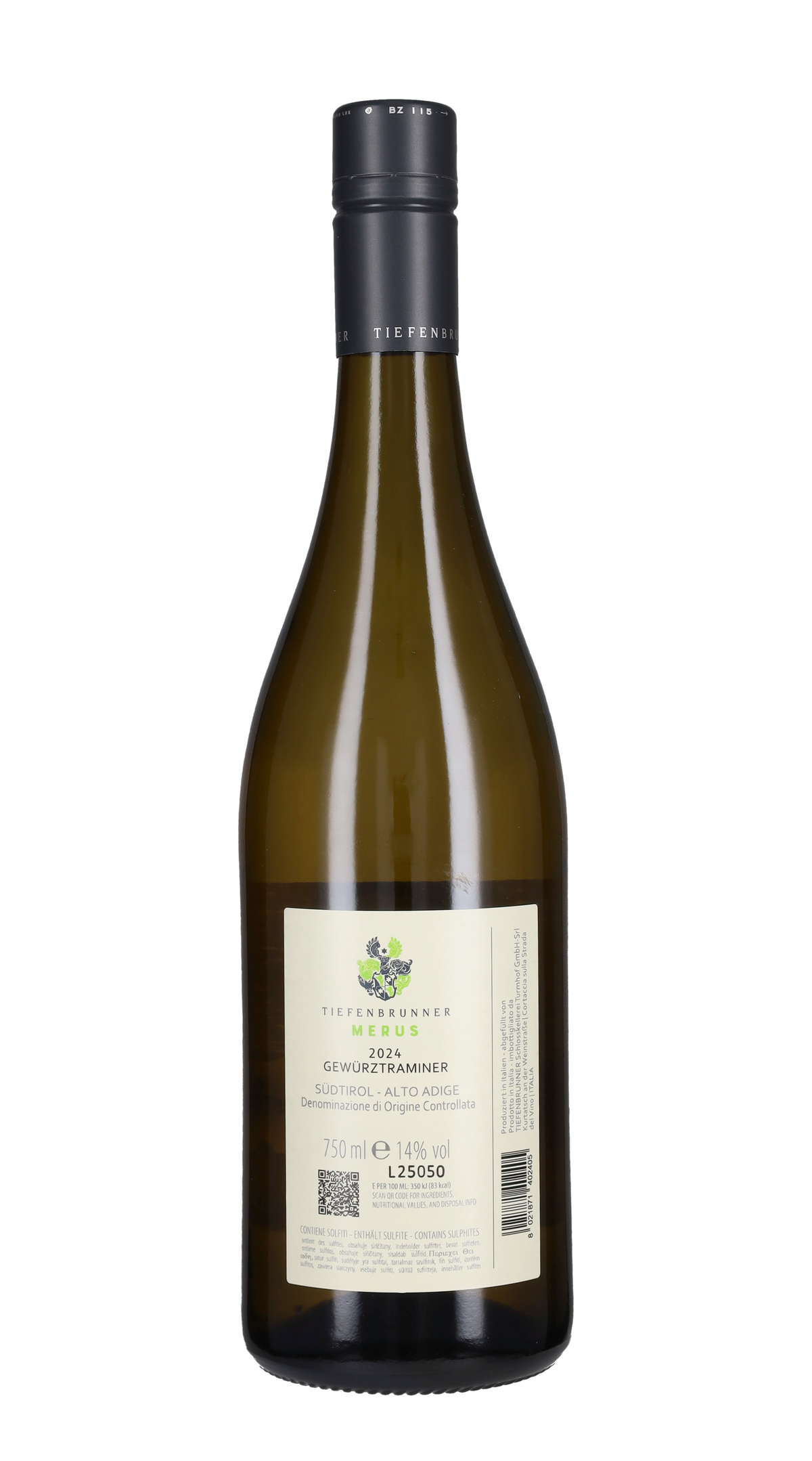 Gewurztraminer 'Merus' Tiefenbrunner 2024
