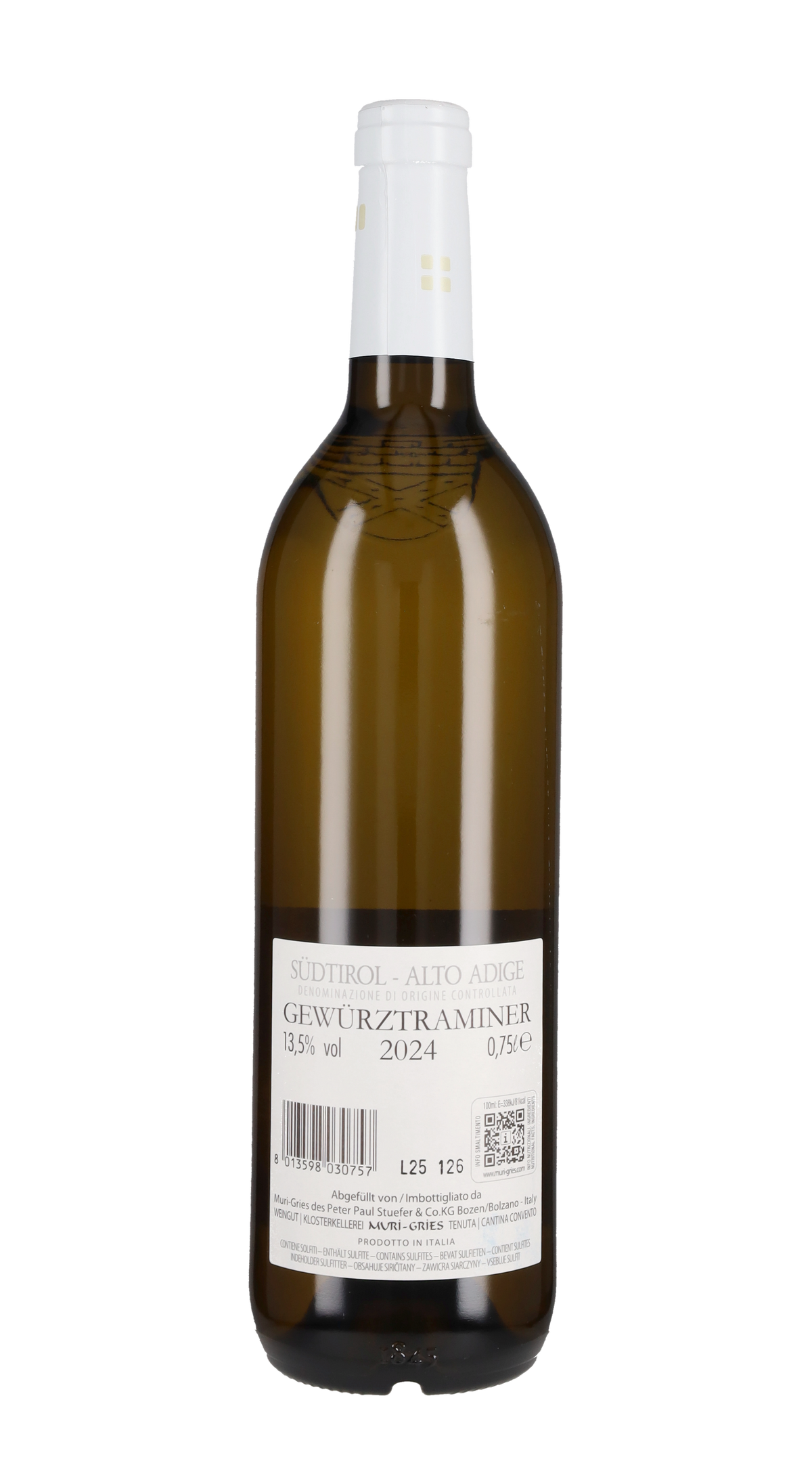 Gewurztraminer Muri - Gries 2024