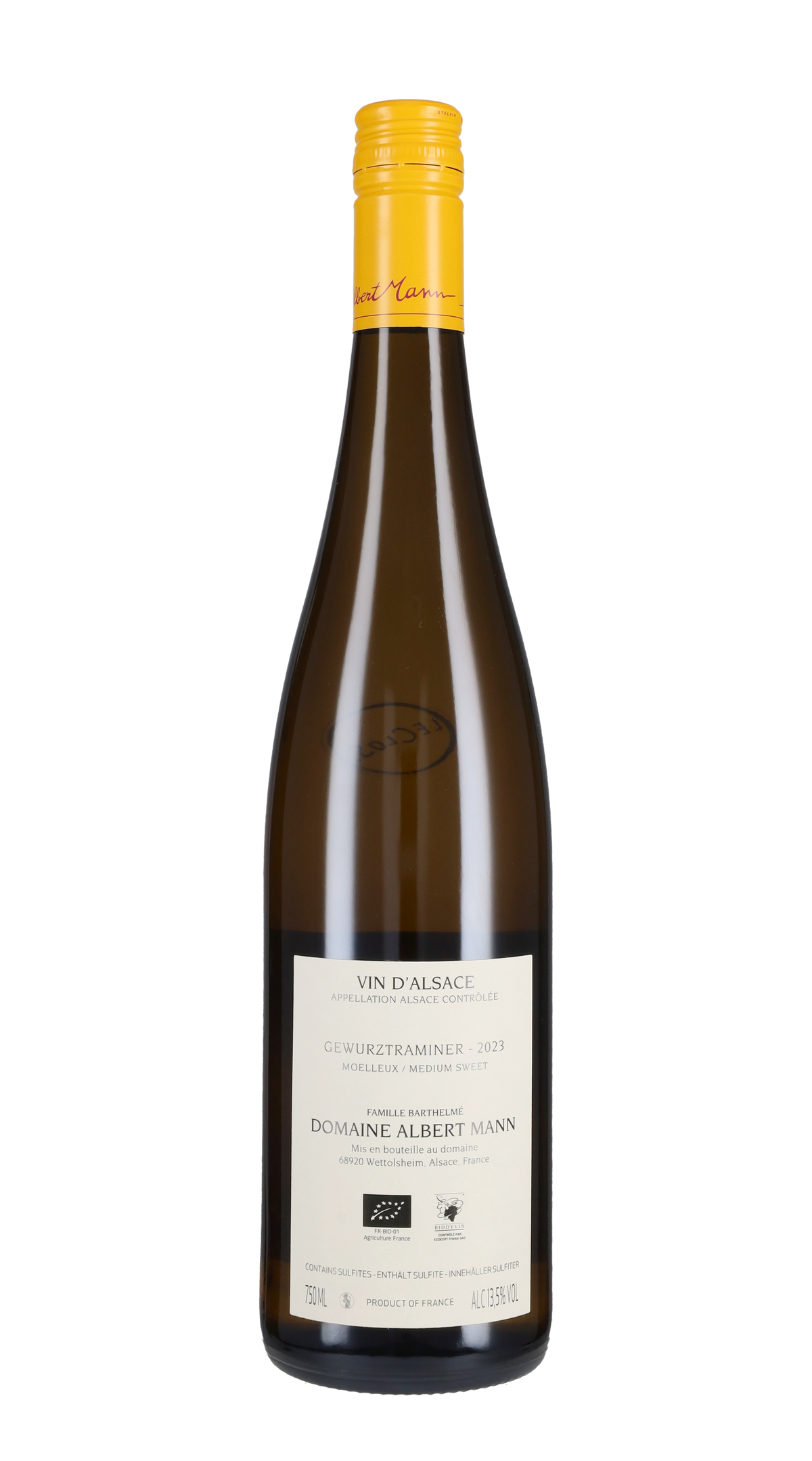 Gewurztraminer 'Tradition' Albert Mann 2023