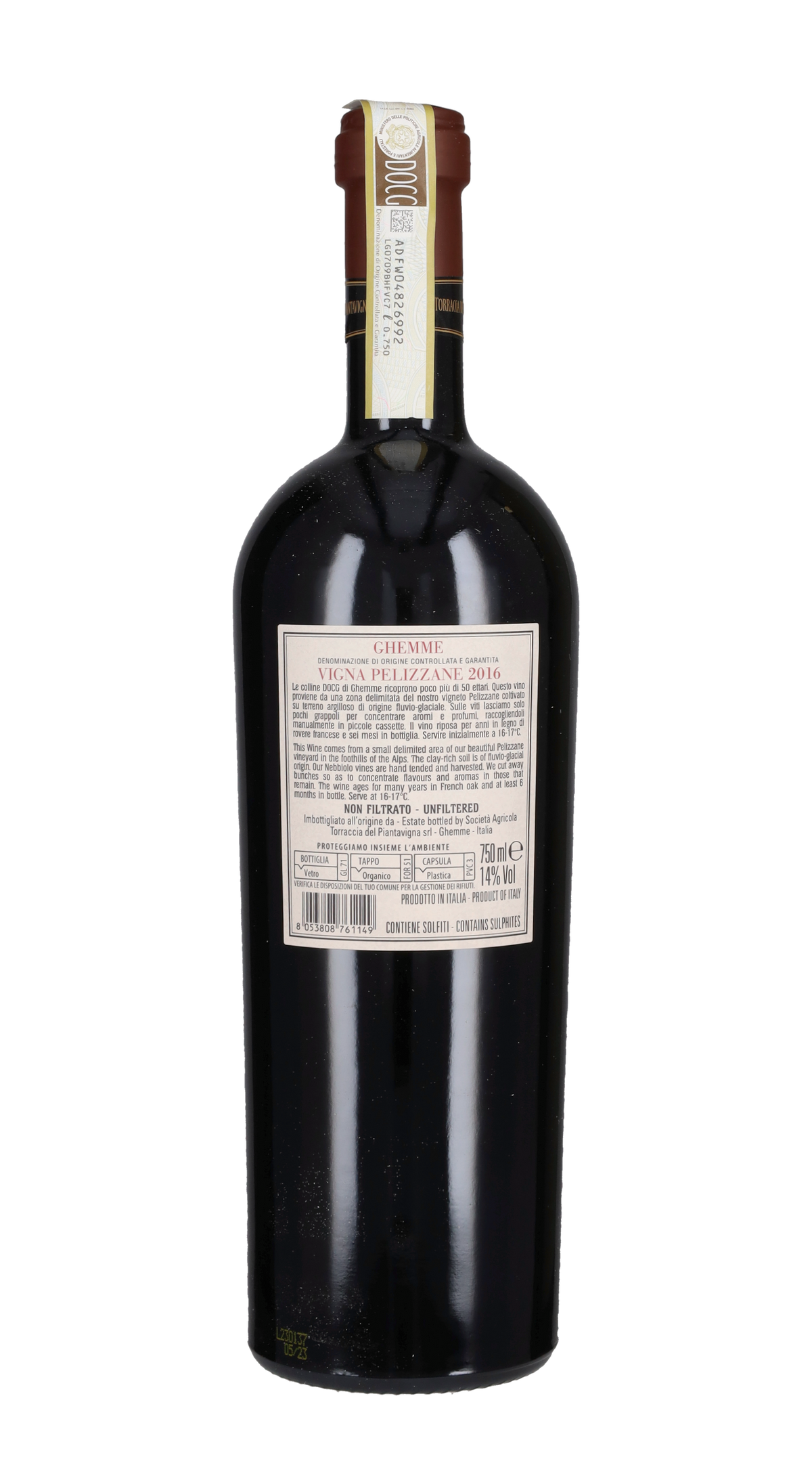 Ghemme 'Vigna Pelizzane' Torraccia del Piantavigna 2016