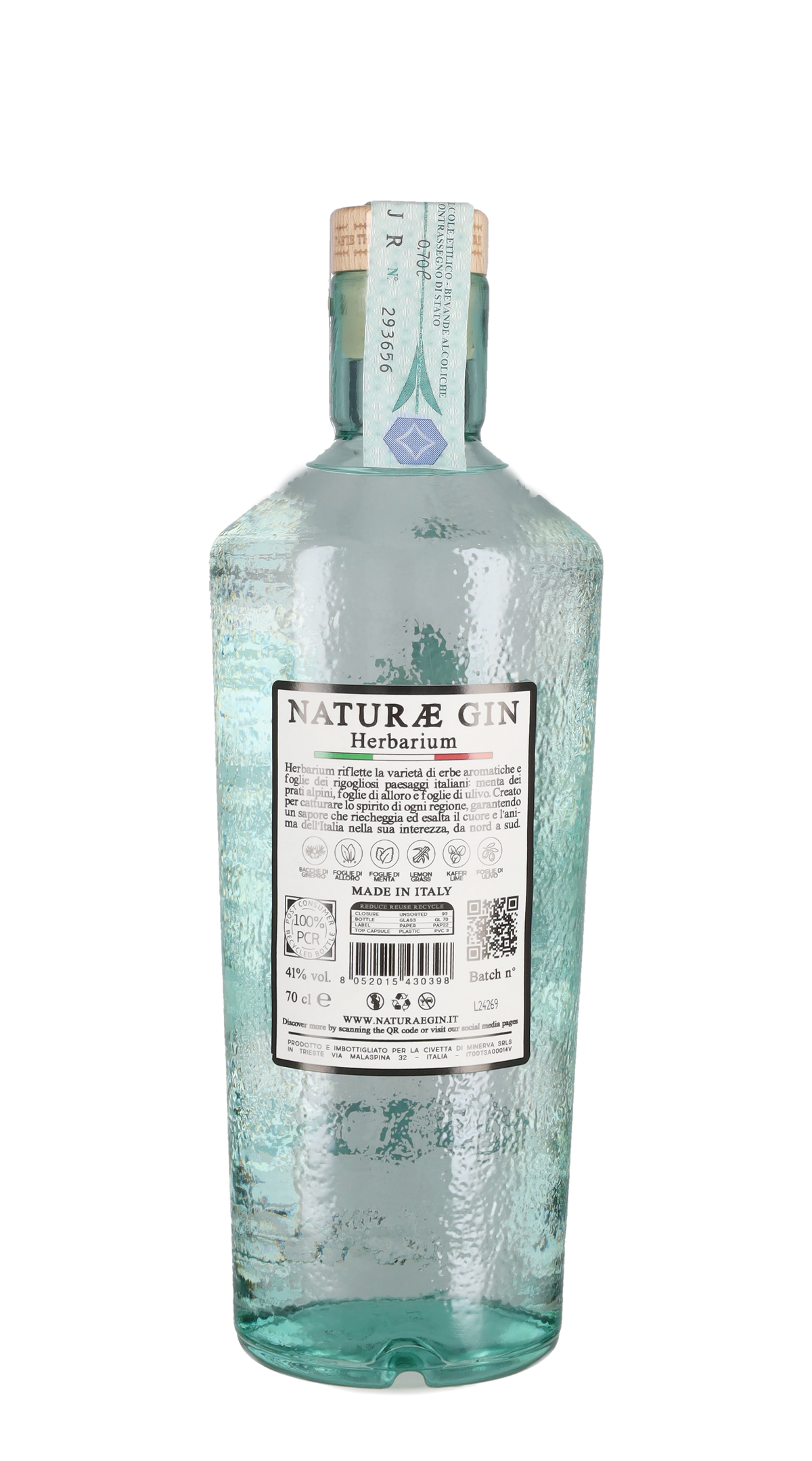 Gin Distilled 'Herbarium' Naturae
