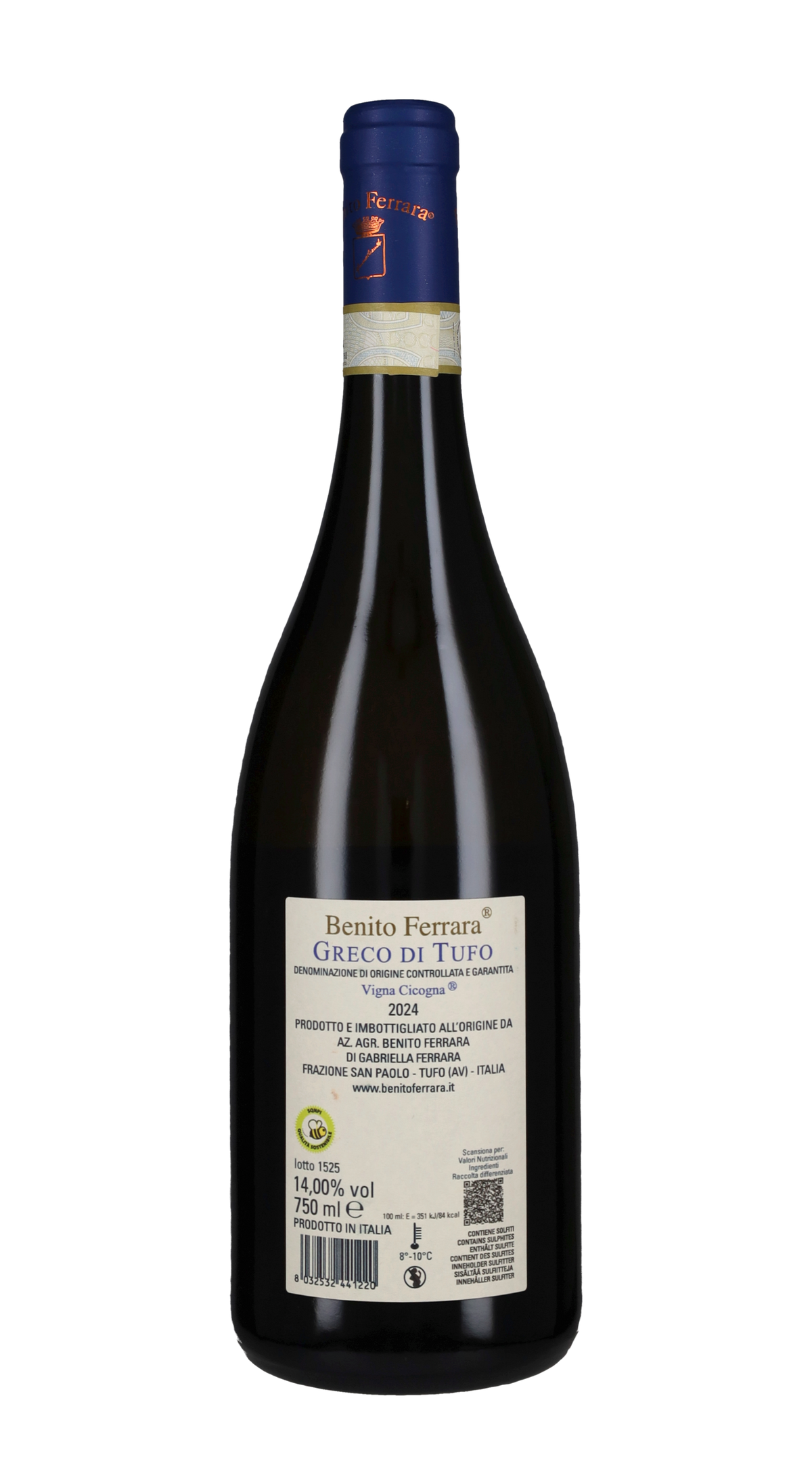 Greco di Tufo 'Vigna Cicogna' Benito Ferrara 2025