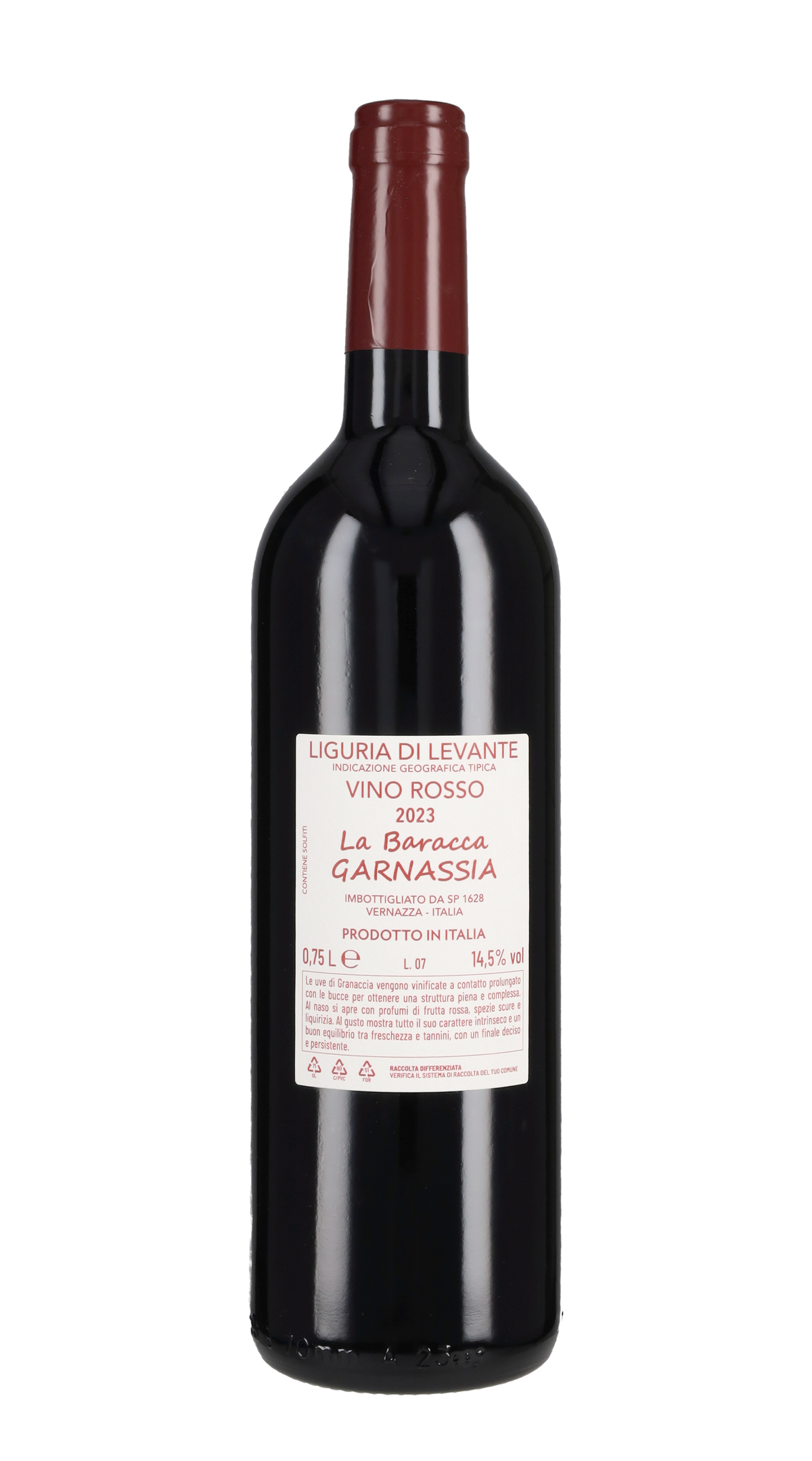 Grenache 'Garnassia' La Baracca 2023