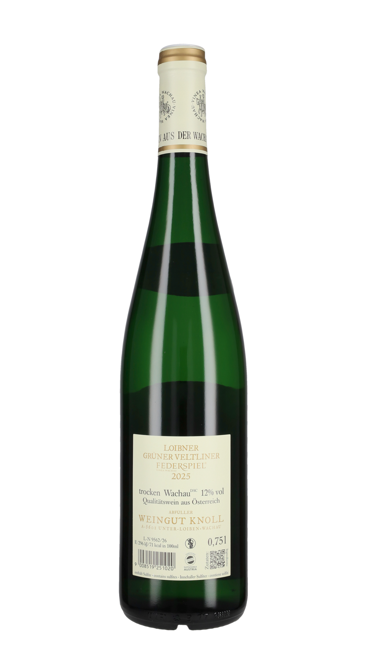 Gruner Veltliner 'Federspil' Knoll 2025