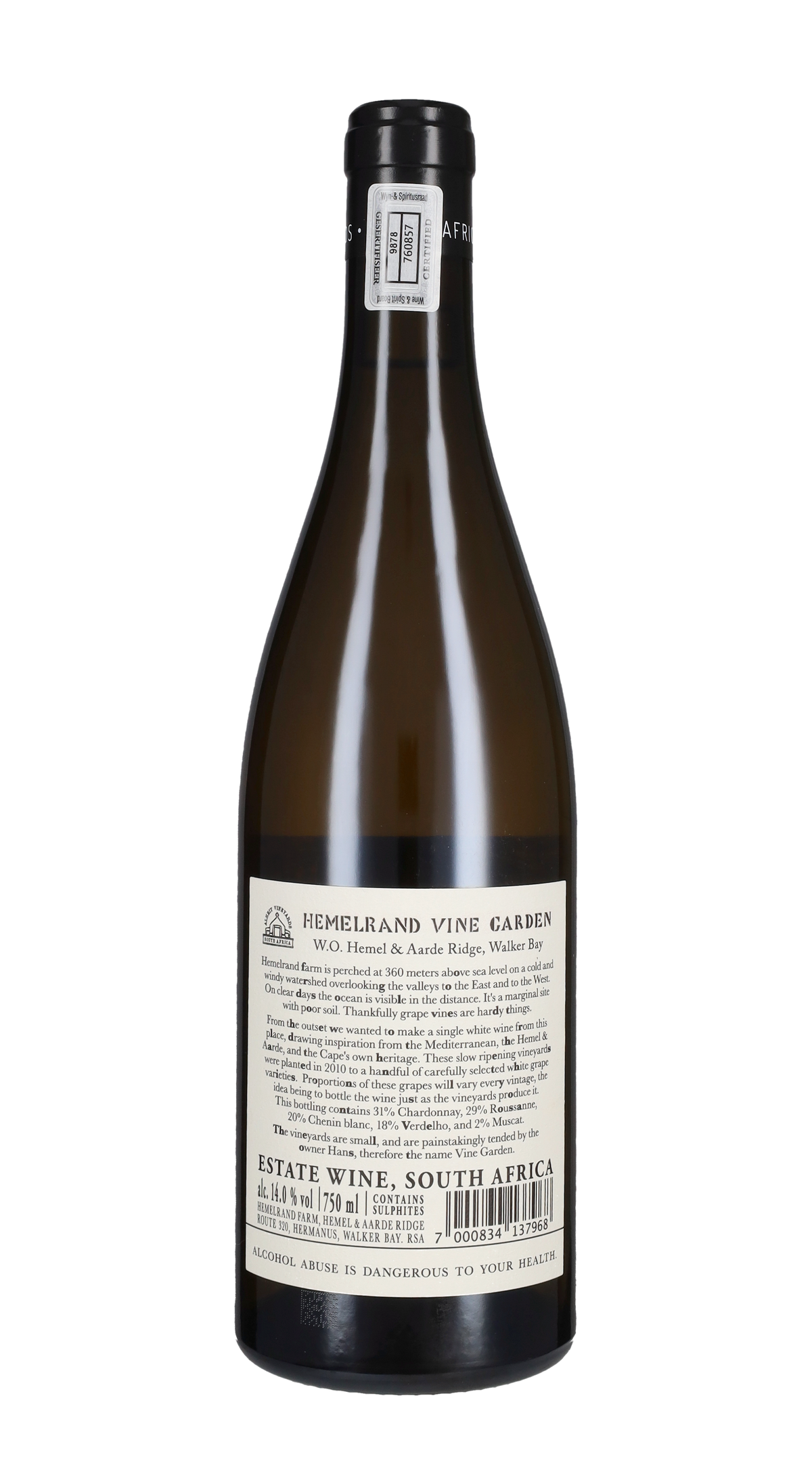 'Hemelrand Vine Garden' Alheit Vineyards 2022