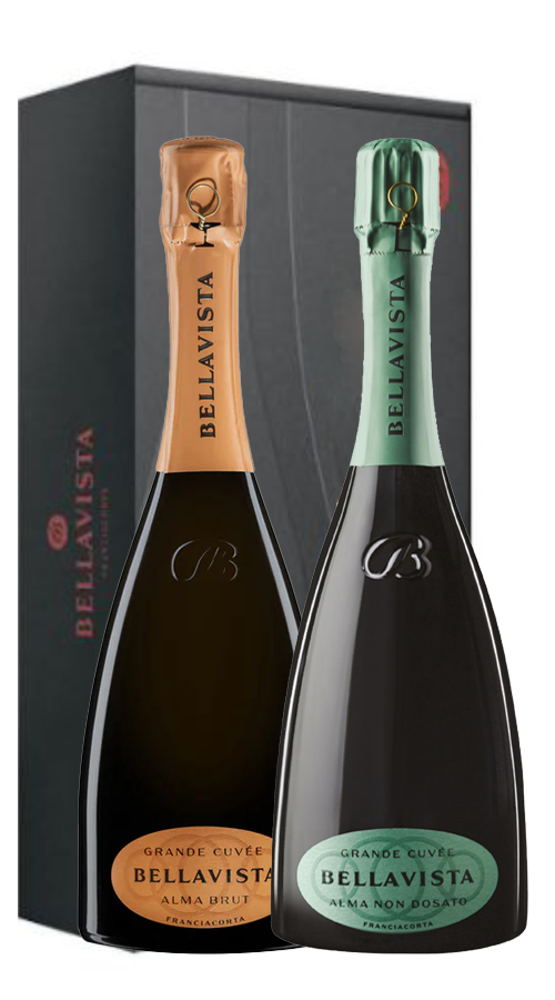 Box Franciacorta 'Gran Cuvée-Pas Dosé' Bellavista (2bt)
