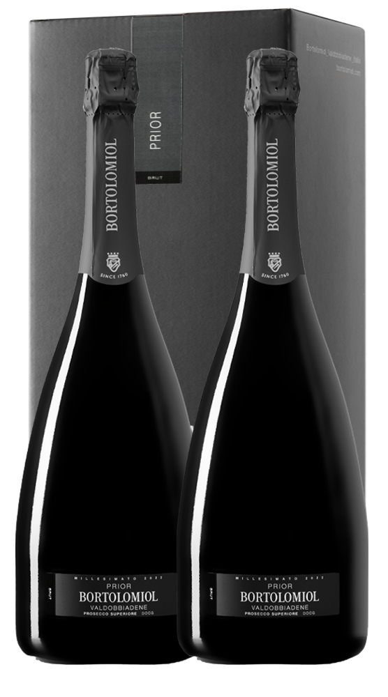 Box Prosecco Valdobbiadene 'Prior' Bortolomiol (2bt)
