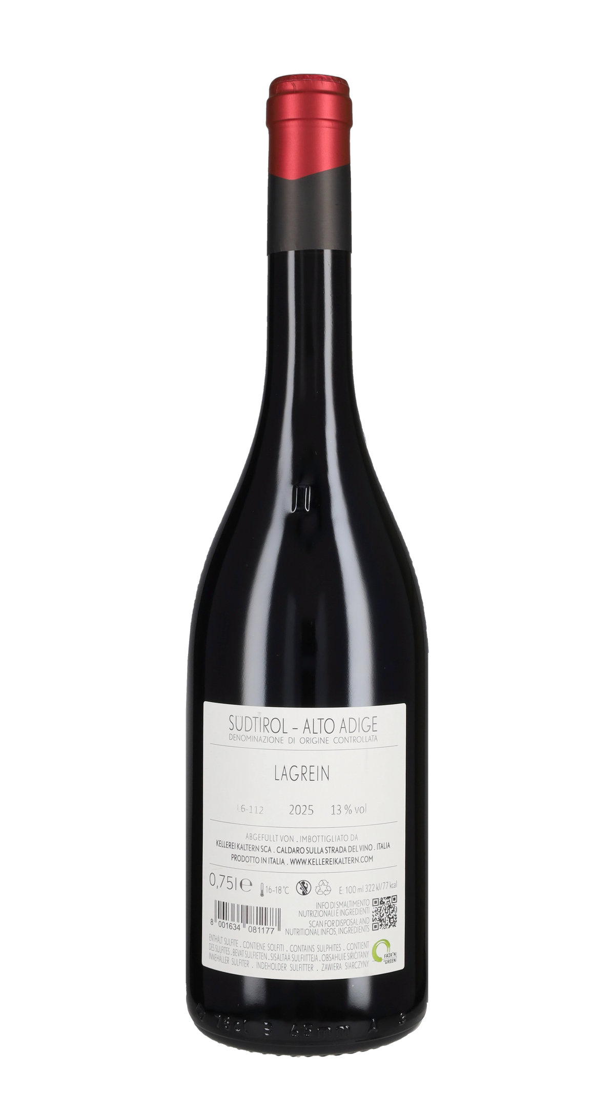 Lagrein Cantina di Caldaro Kaltern 2025