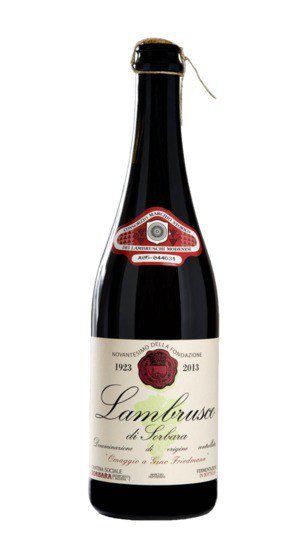 Lambrusco Fermentazione in Bottiglia 'Omaggio a Gino Friedmann' Cantina Sociale Sorbara 2014