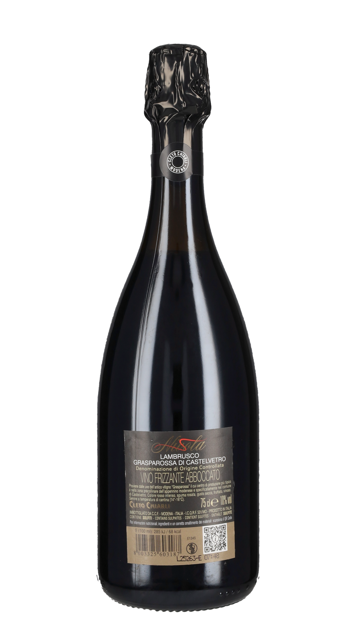 Lambrusco Grasparossa di Castelvetro 'Nivola' Cleto Chiarli