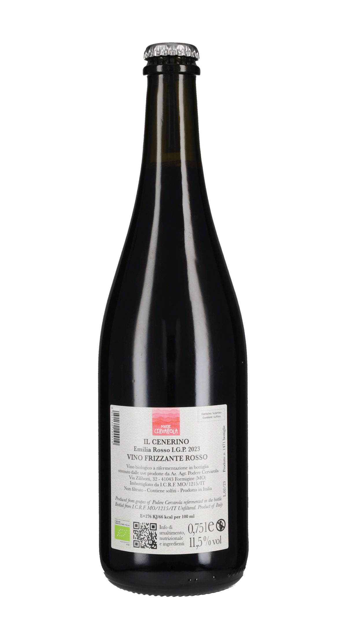 Lambrusco 'Il Cenerino' Podere Cervarola 2023