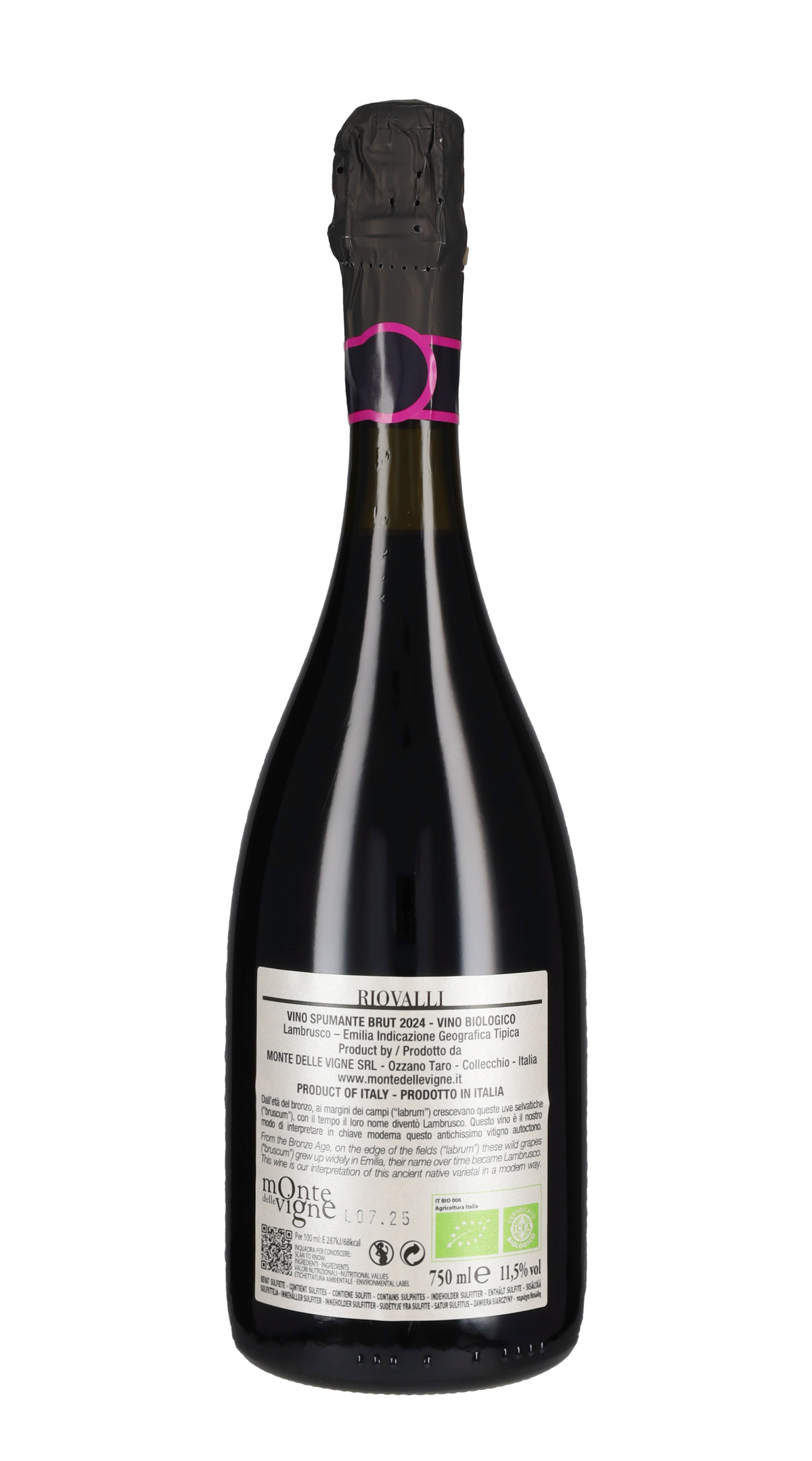 Lambrusco 'Rio Valli' Monte delle Vigne 2024