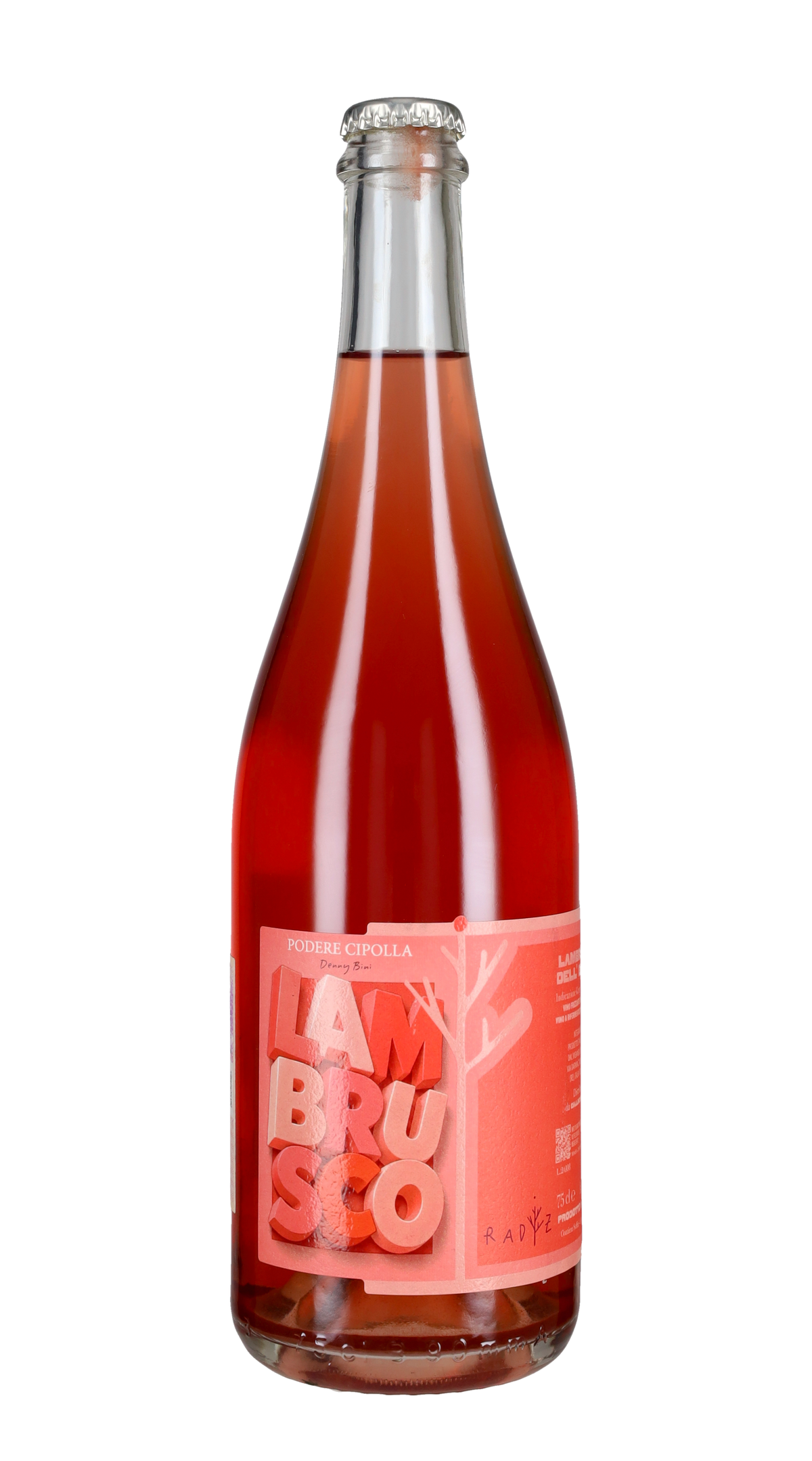 Lambrusco Rosato Radiz Podere Cipolla - Denny Bini