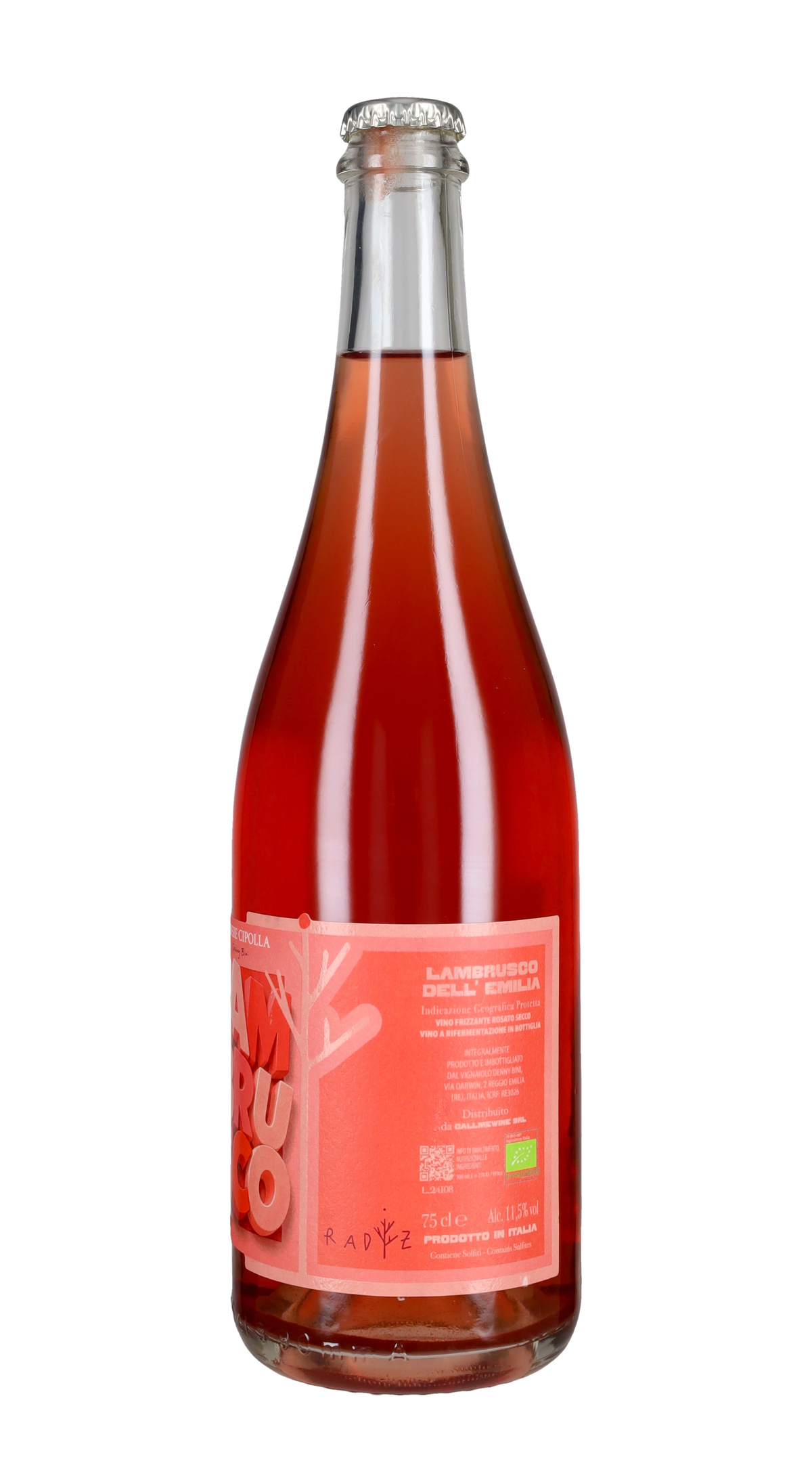 Lambrusco Rosato Radiz Podere Cipolla - Denny Bini