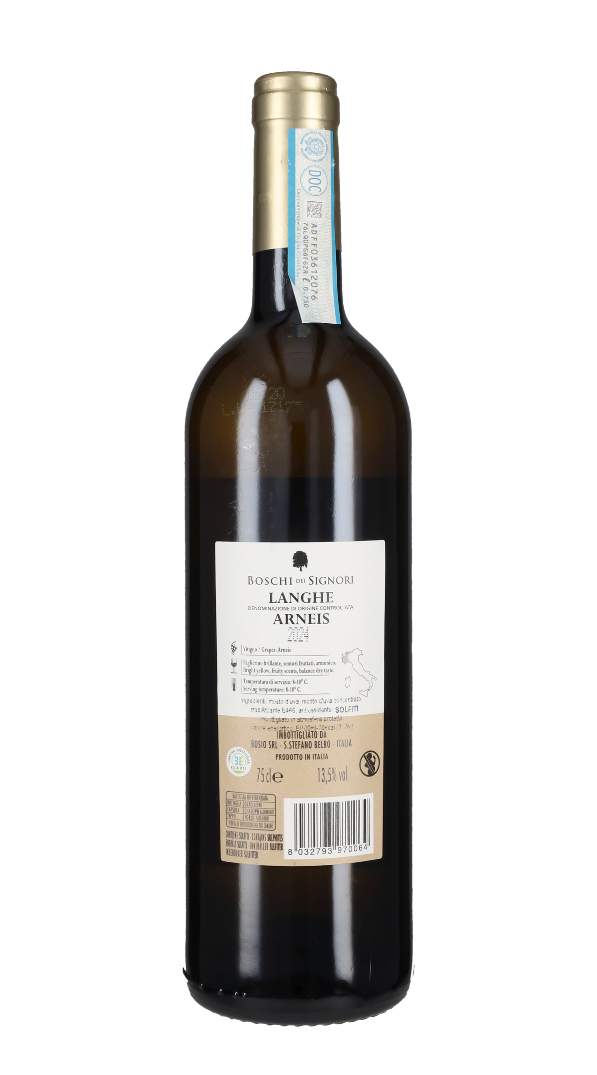 Langhe Arneis Bosio - Boschi dei Signori 2025