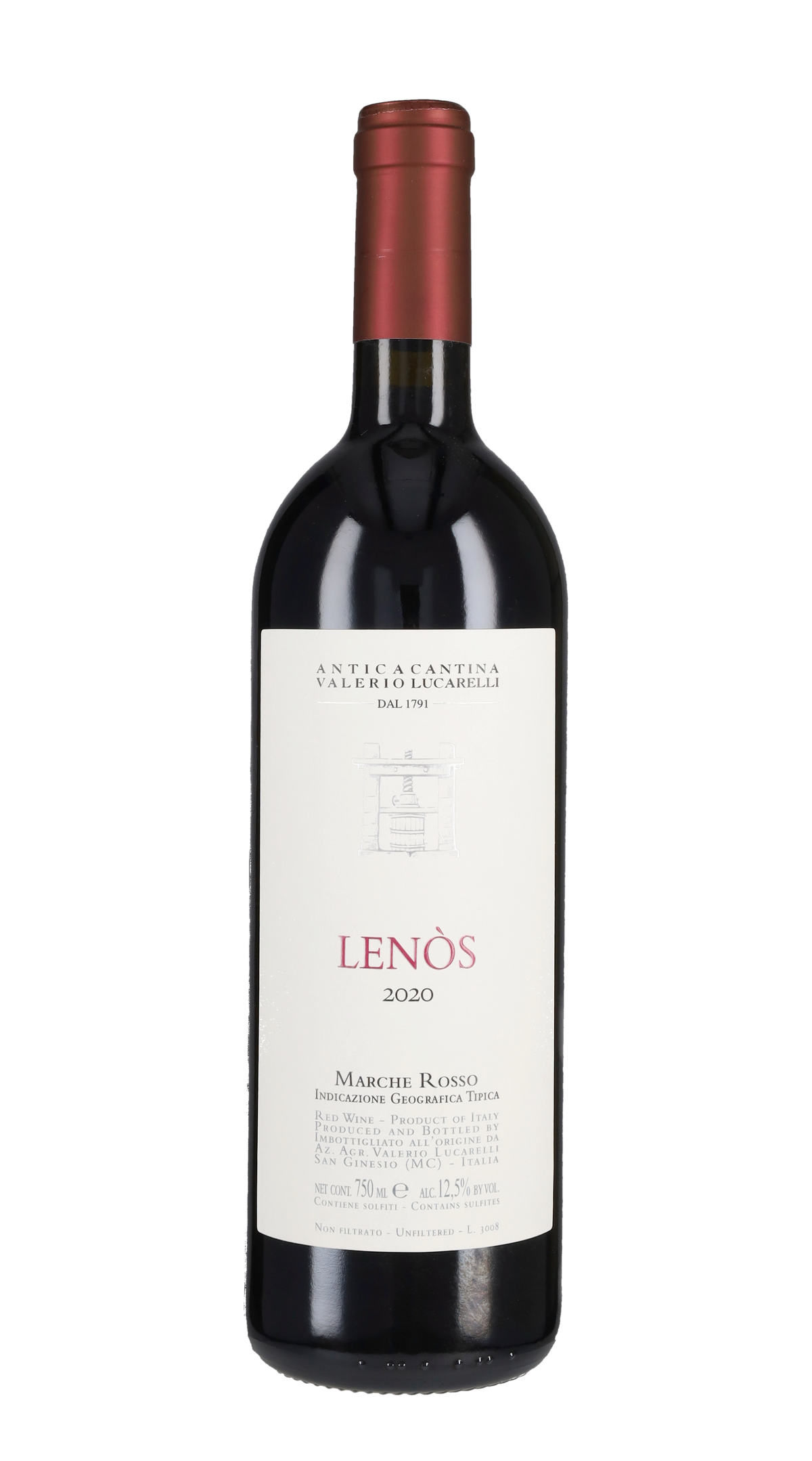 'Lenos' Antica Cantina Valerio Lucarelli 2020