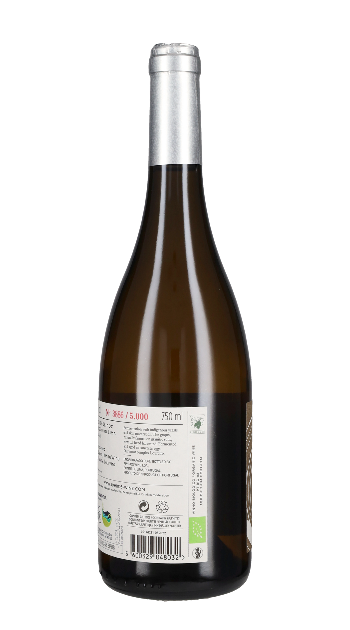 Loureiro 'Daphne' Aphros Wine 2021