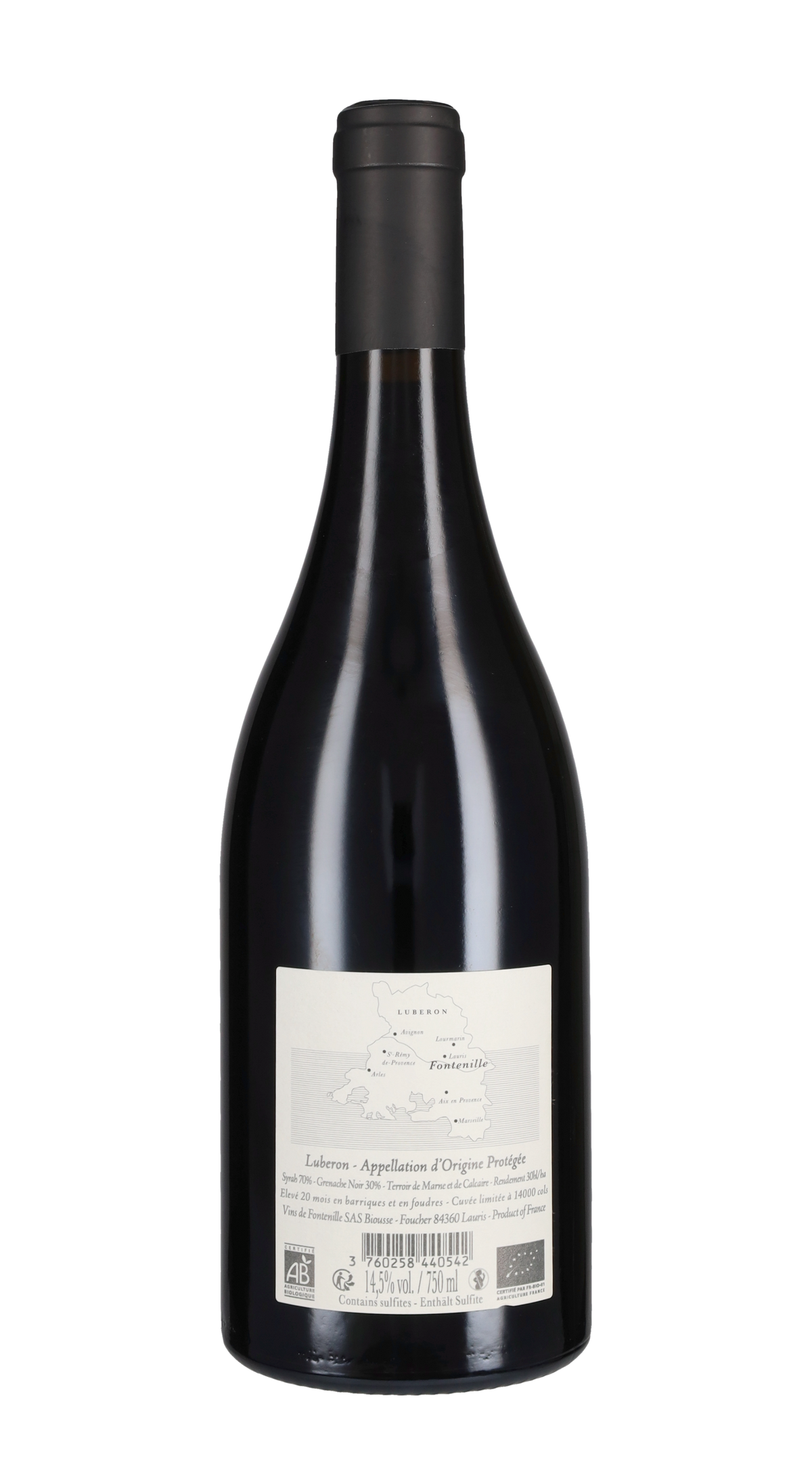 Luberon 'Alphonse' Rouge Domaine de Fontenille 2021