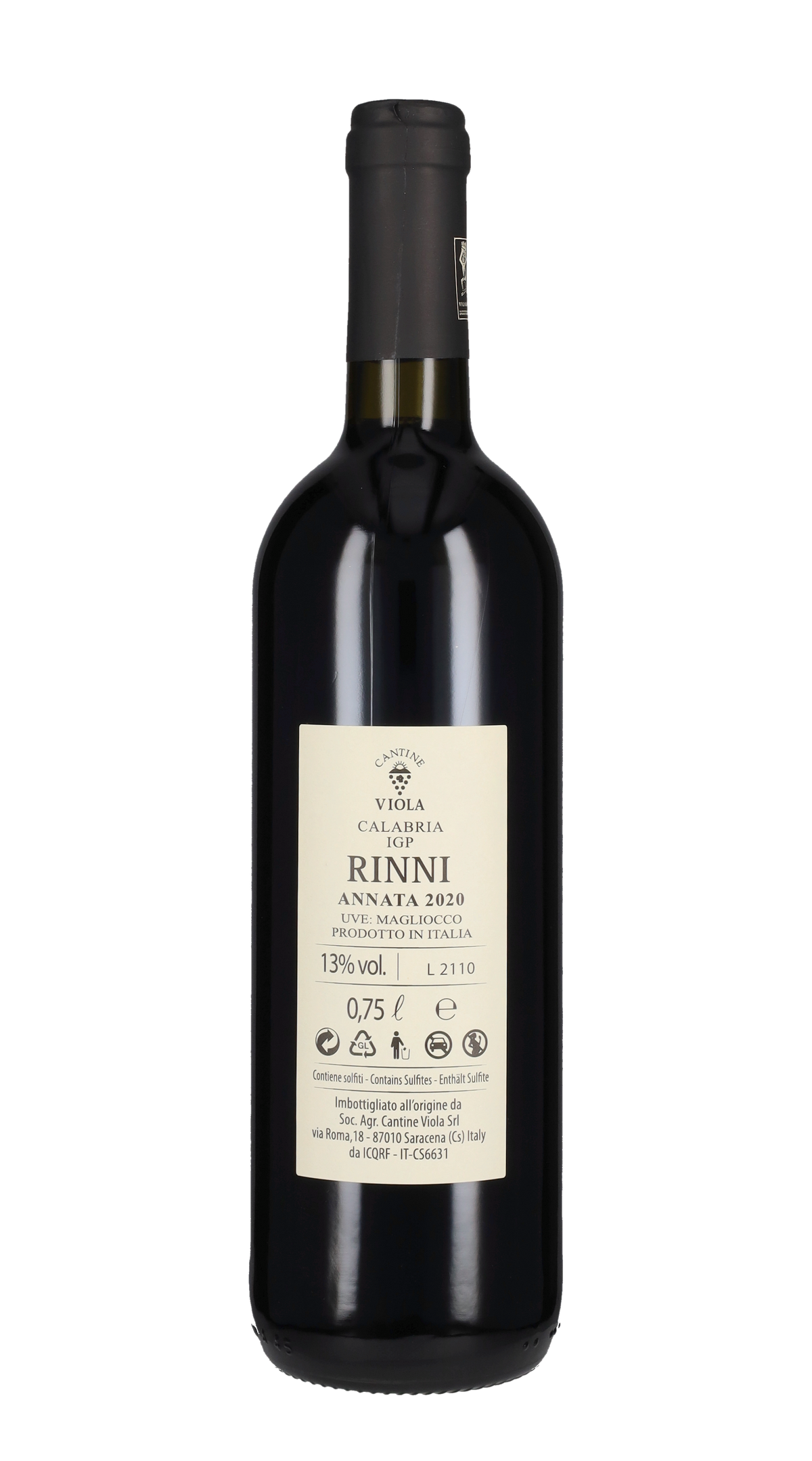 Magliocco 'Rinni' Cantine Viola 2020