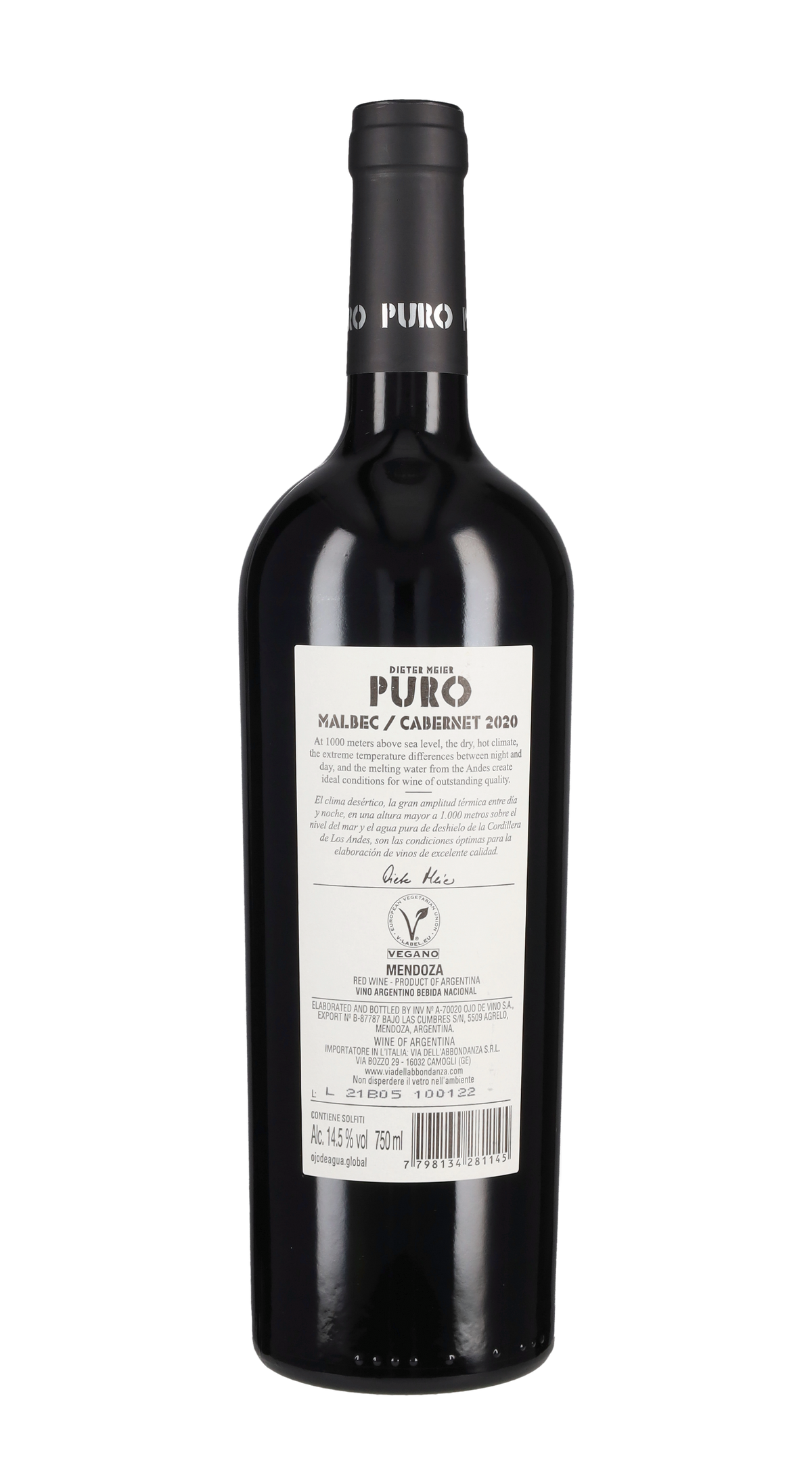 Malbec Cabernet 'Puro' Ojo de Vino 2020