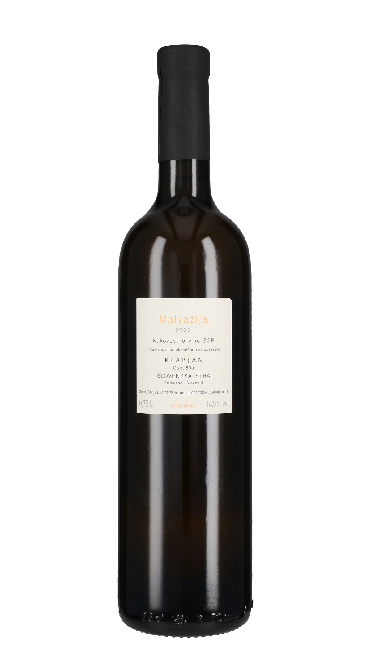 Malvasia 'White Label' Klabjan 2022