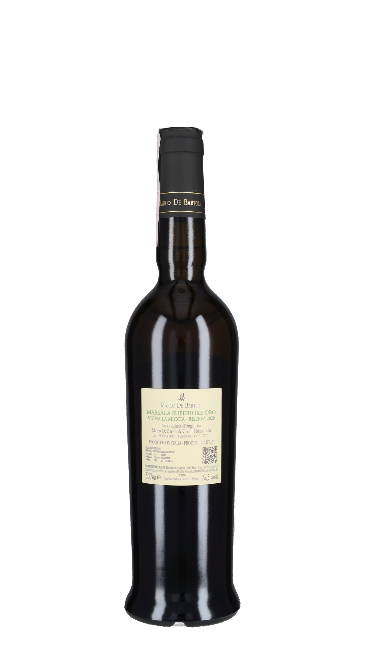 Marsala Superiore Oro 'Vigna la Miccia' Marco De Bartoli 2020