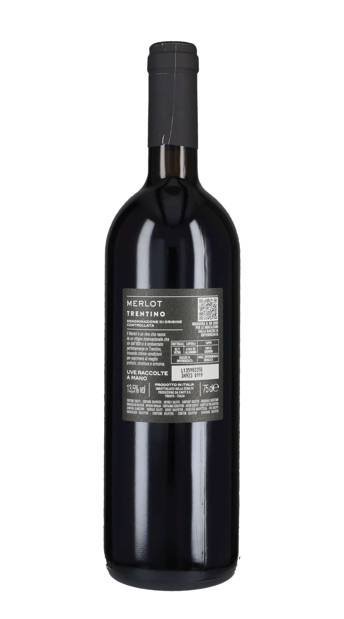 Merlot 'Bottega Vinai' Cavit 2021