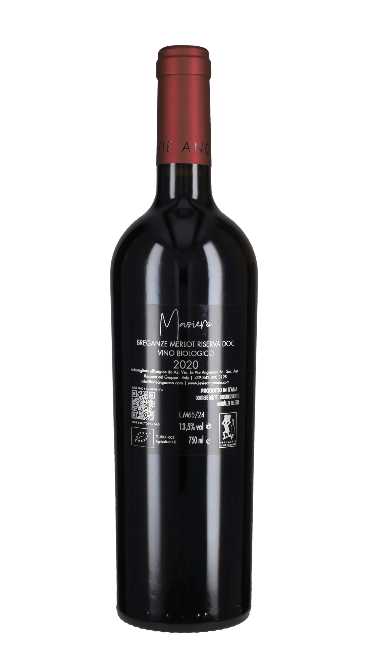 Merlot Riserva 'Masiero' Le Vie Angarano 2020