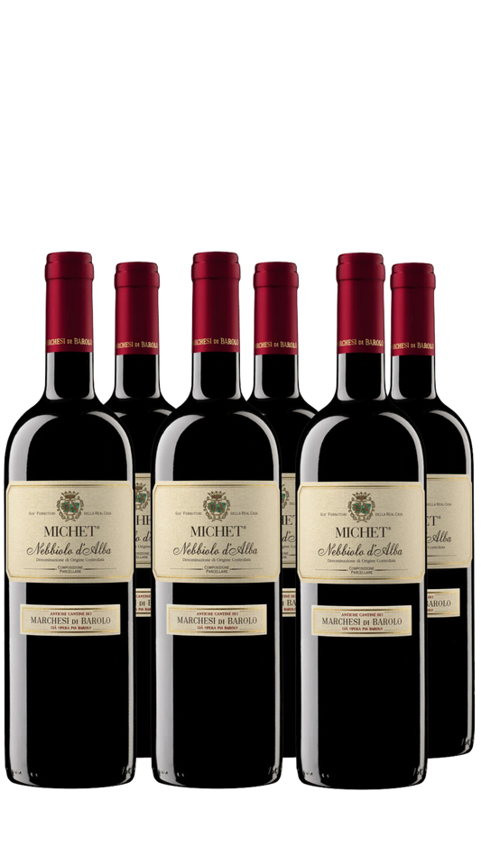 Wine Box 'Michet' Marchesi di Barolo (6bt)
