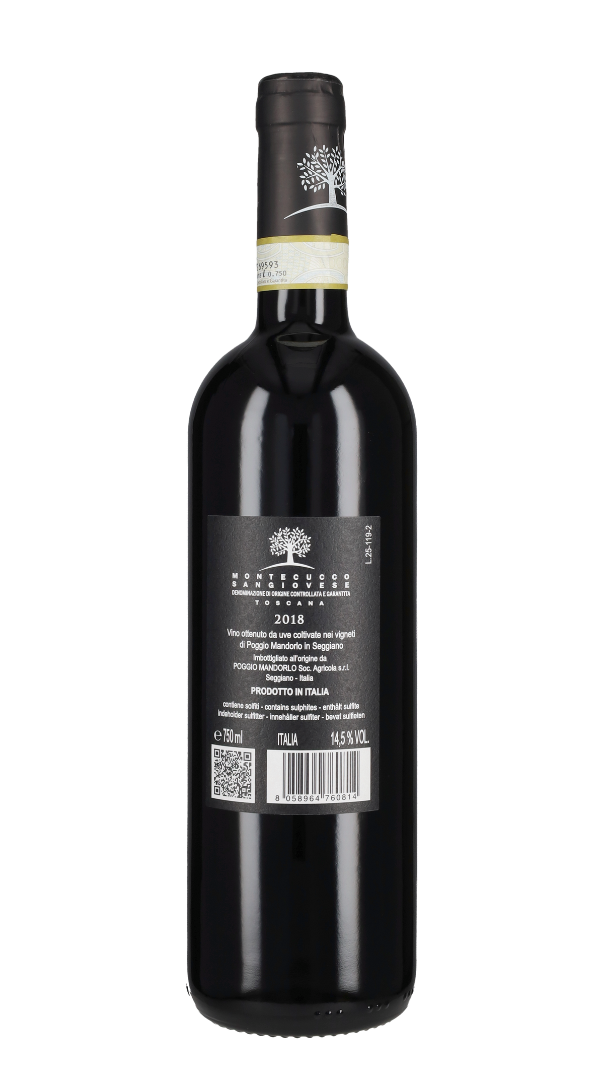 Montecucco Sangiovese 'La Querce' Poggio Mandorlo 2018