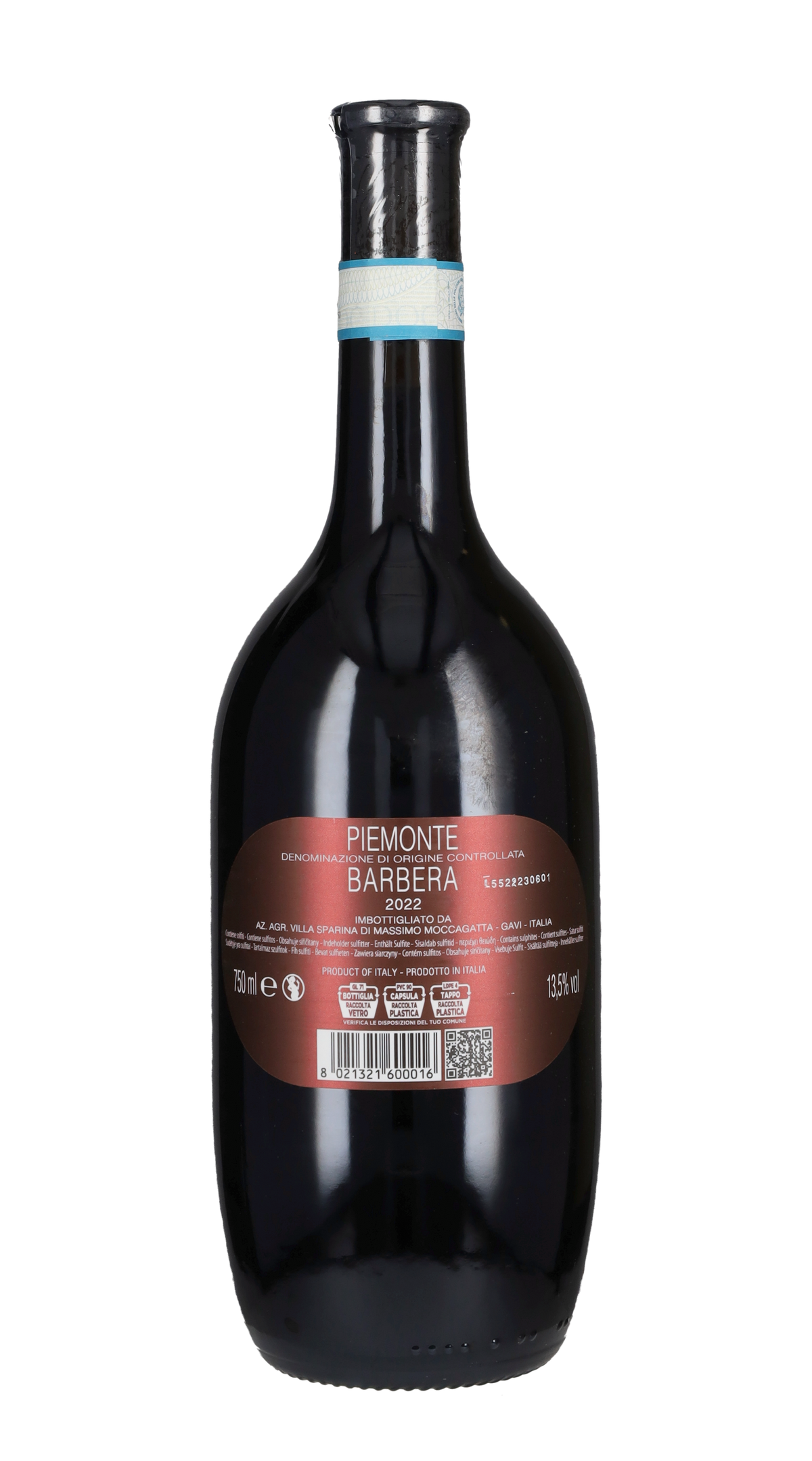 Montej Rosso Villa Sparina 2022