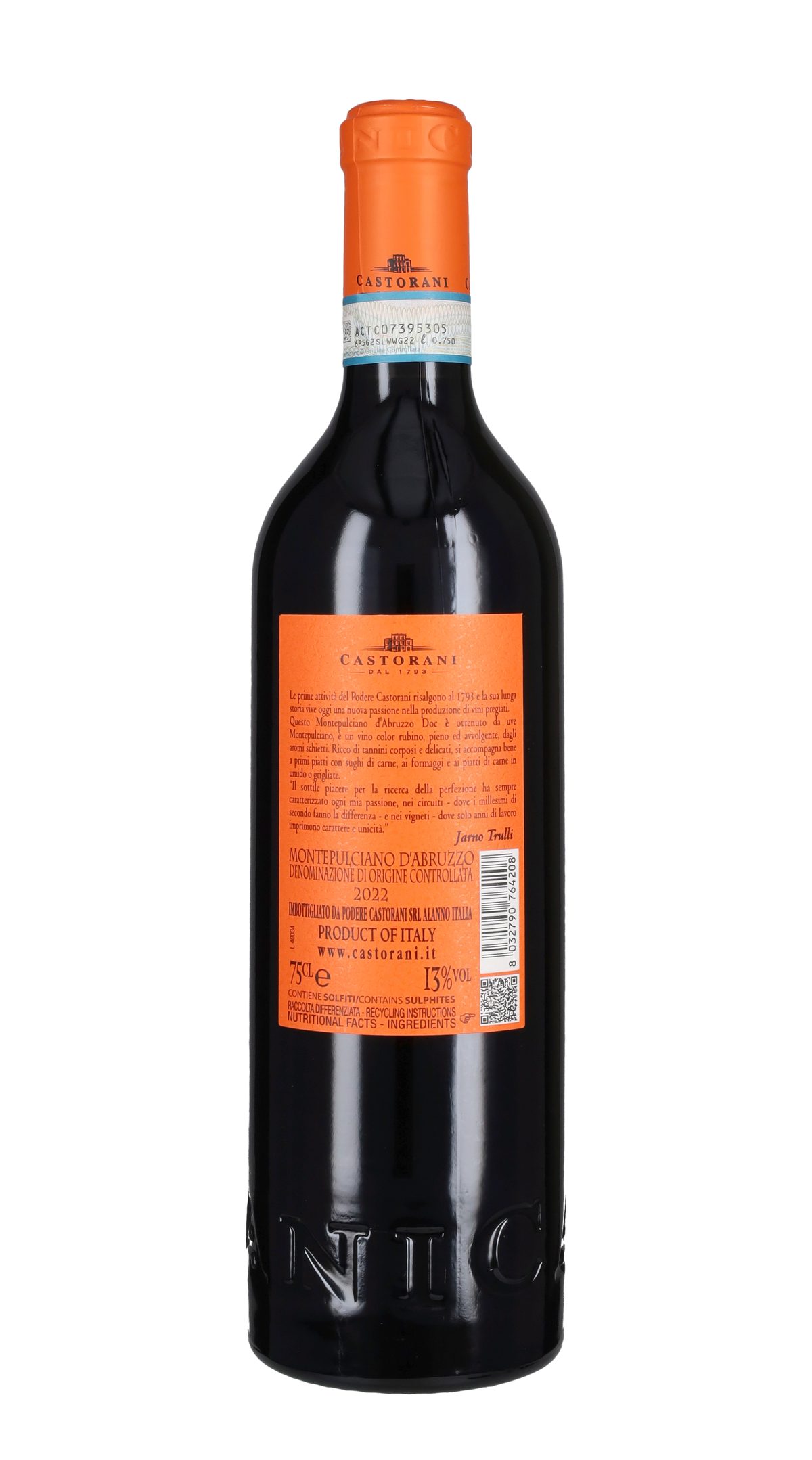Montepulciano d'Abruzzo 'Cadetto' Castorani 2022