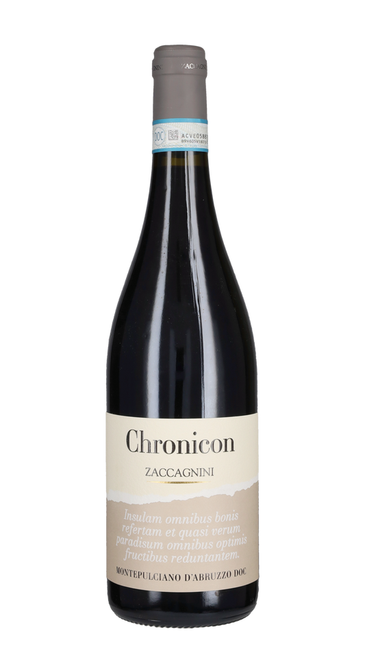 Montepulciano d'Abruzzo 'Chronicon' Zaccagnini 2021