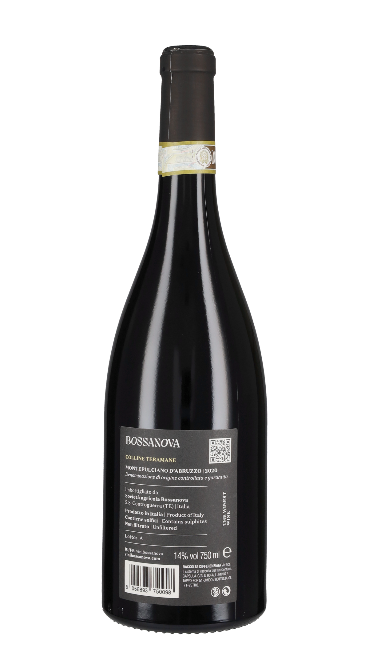 Montepulciano d'Abruzzo 'Il Bossa' Bossanova 2020